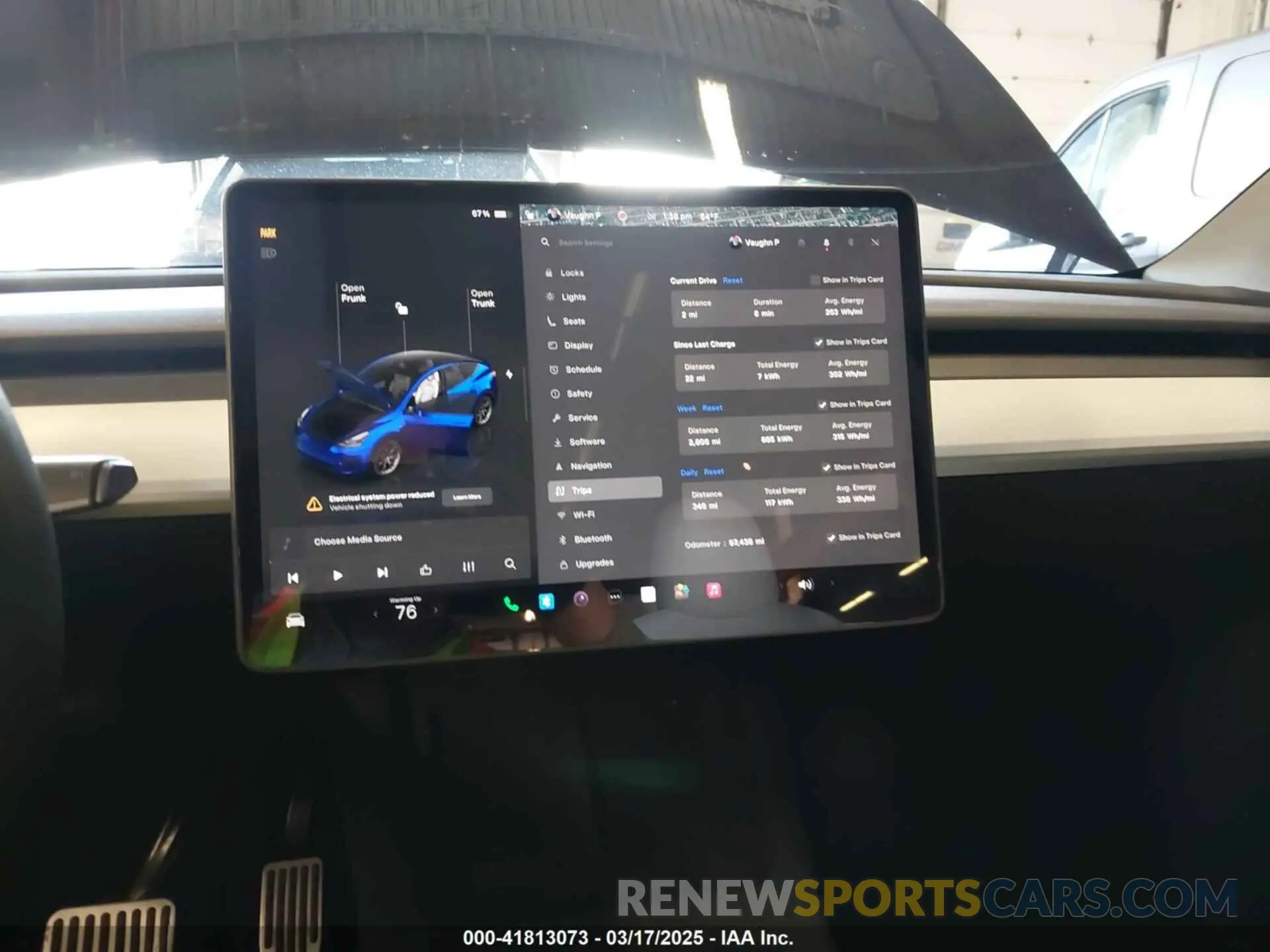7 Фотография поврежденного автомобиля 7SAYGAEE8PF661220 TESLA MODEL Y 2023