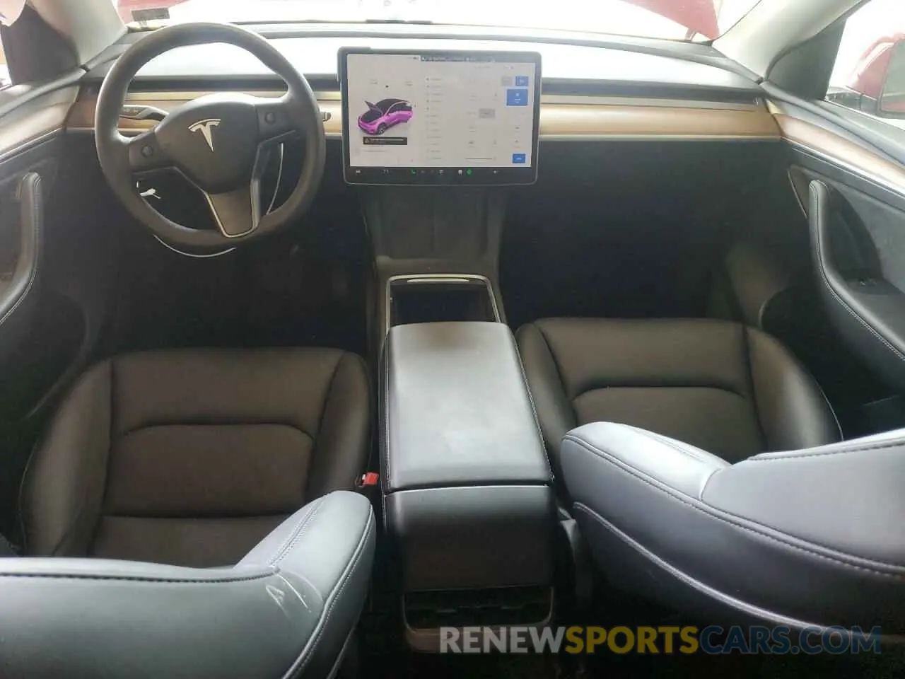 8 Photograph of a damaged car 7SAYGAEE8PF701618 TESLA MODEL Y 2023