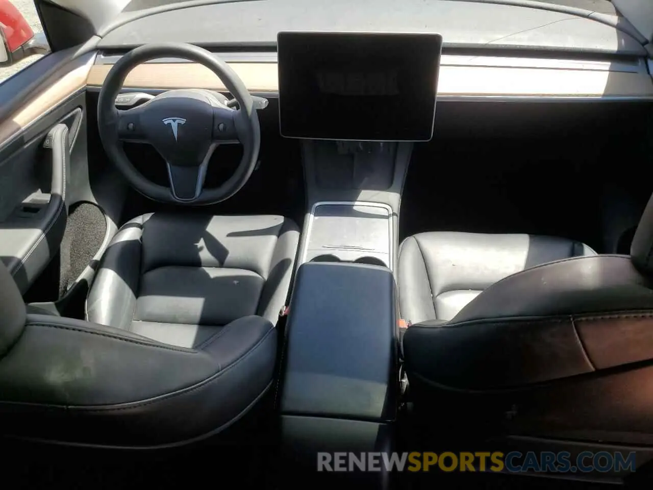 8 Фотография поврежденного автомобиля 7SAYGAEE8PF747191 TESLA MODEL Y 2023