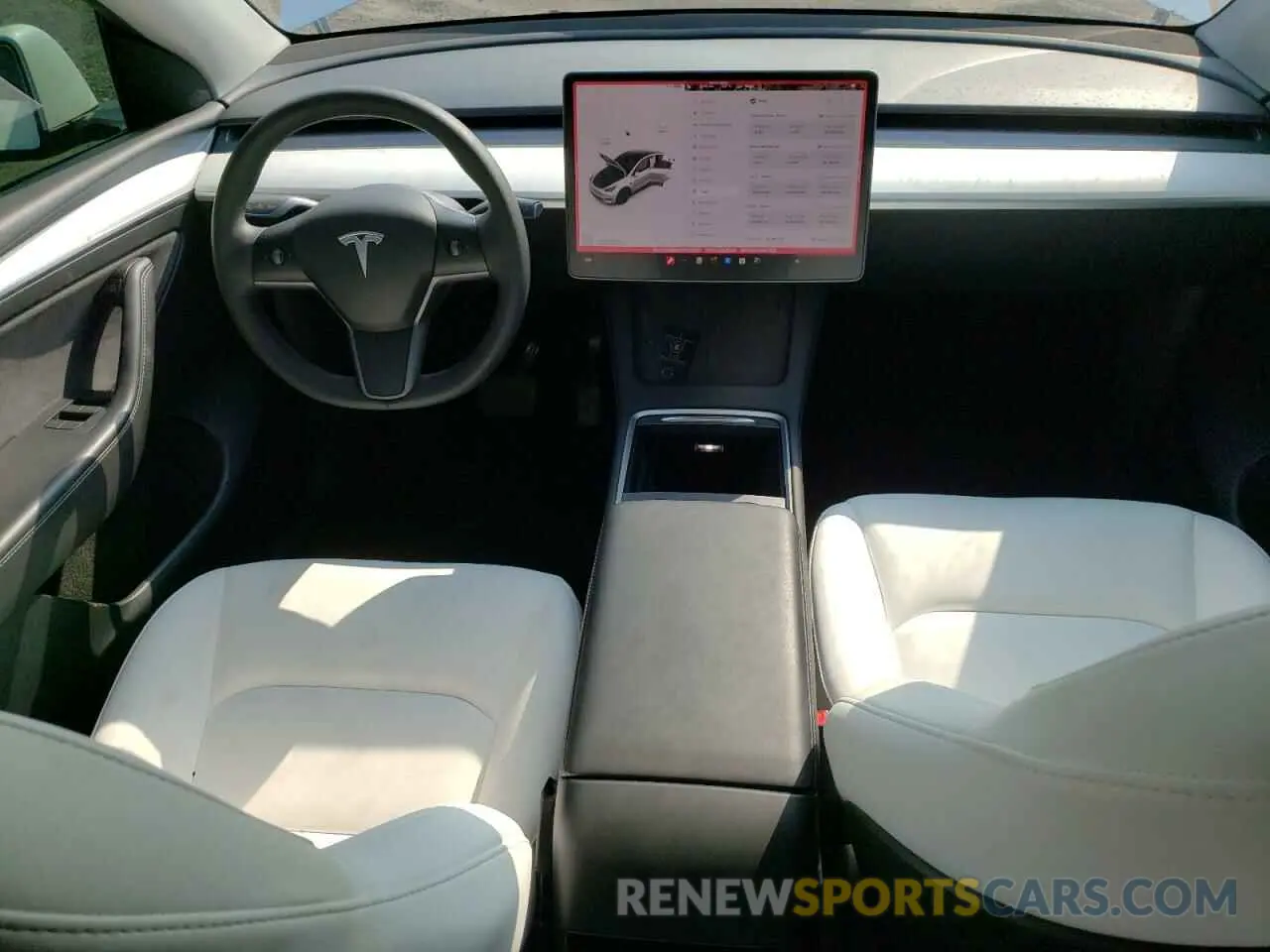 8 Фотография поврежденного автомобиля 7SAYGAEE8PF761897 TESLA MODEL Y 2023