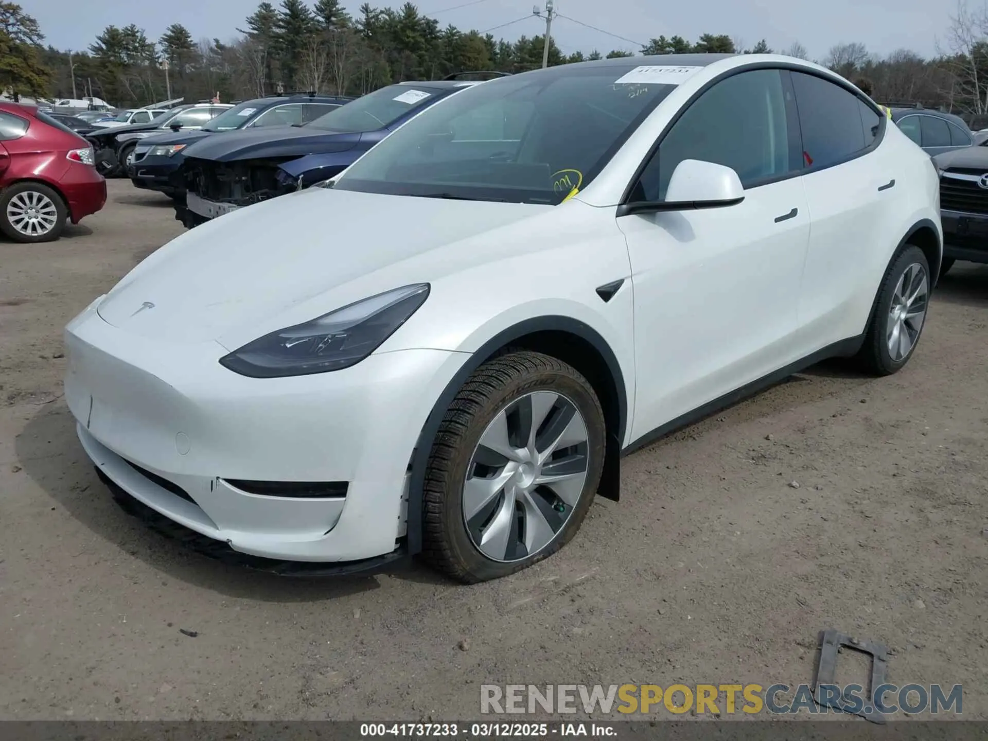 2 Photograph of a damaged car 7SAYGAEE8PF792969 TESLA MODEL Y 2023