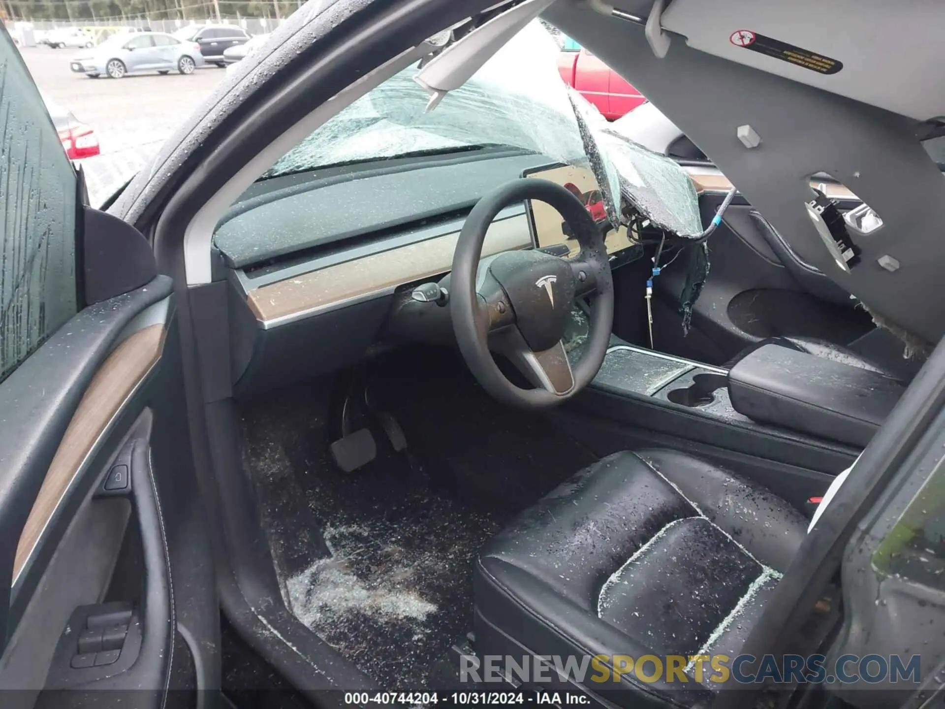 18 Photograph of a damaged car 7SAYGAEE8PF838946 TESLA MODEL Y 2023