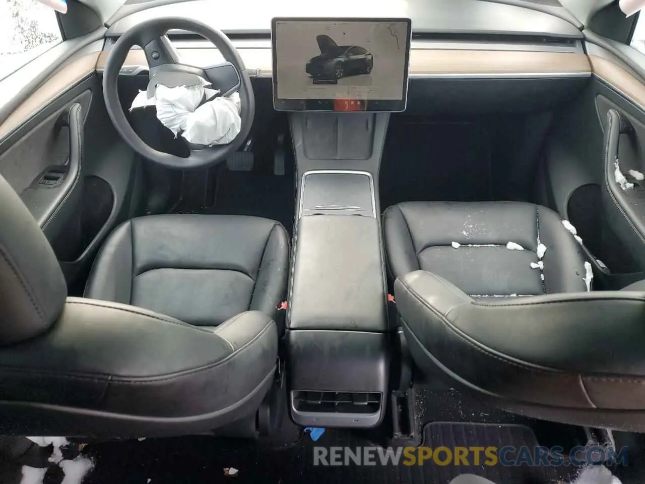 8 Photograph of a damaged car 7SAYGAEE8PF895261 TESLA MODEL Y 2023
