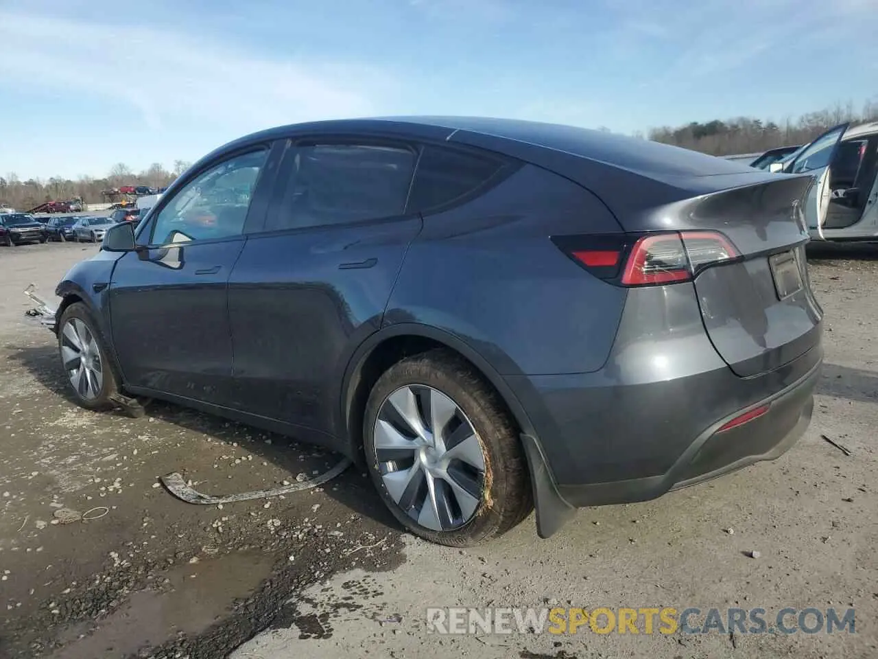 2 Photograph of a damaged car 7SAYGAEE8PF902046 TESLA MODEL Y 2023