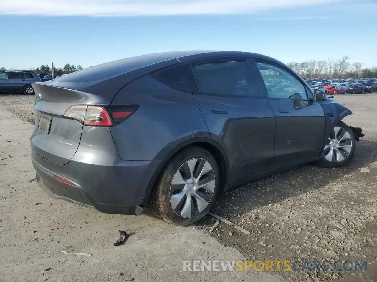 3 Photograph of a damaged car 7SAYGAEE8PF902046 TESLA MODEL Y 2023