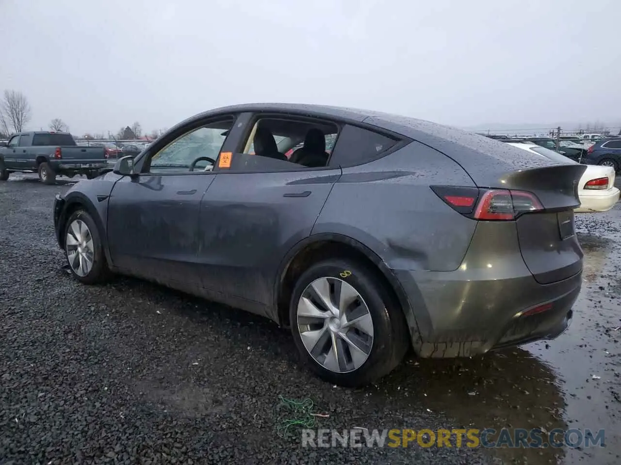 2 Photograph of a damaged car 7SAYGAEE9PF621258 TESLA MODEL Y 2023