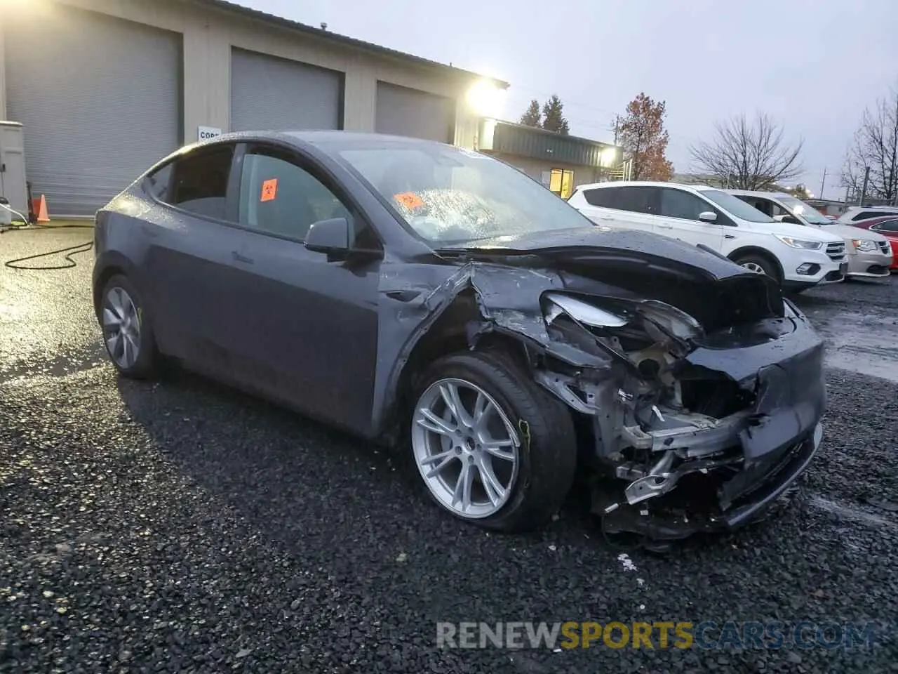 4 Photograph of a damaged car 7SAYGAEE9PF621258 TESLA MODEL Y 2023