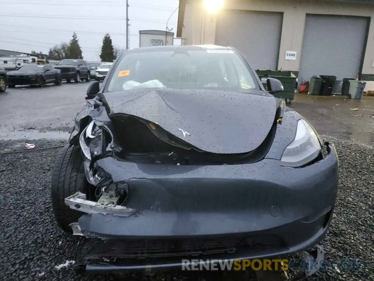 5 Photograph of a damaged car 7SAYGAEE9PF621258 TESLA MODEL Y 2023