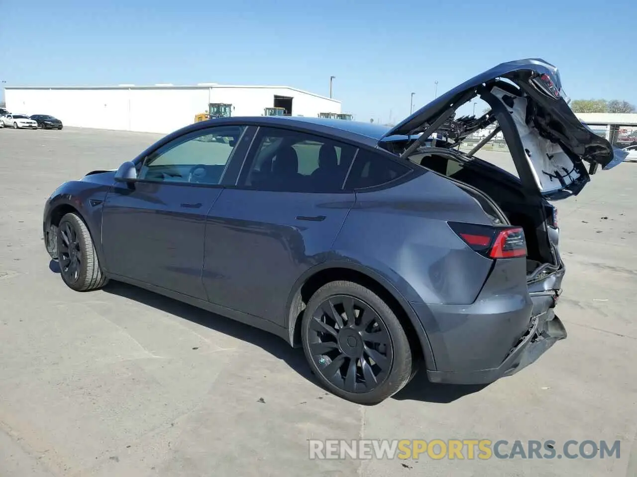 2 Фотография поврежденного автомобиля 7SAYGAEE9PF627707 TESLA MODEL Y 2023