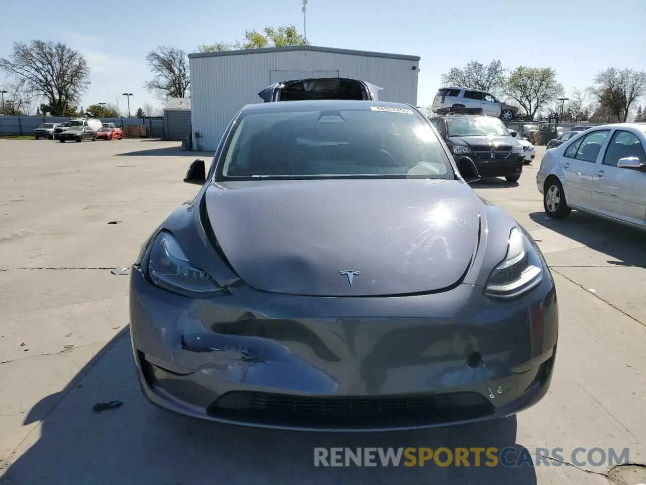 5 Фотография поврежденного автомобиля 7SAYGAEE9PF627707 TESLA MODEL Y 2023