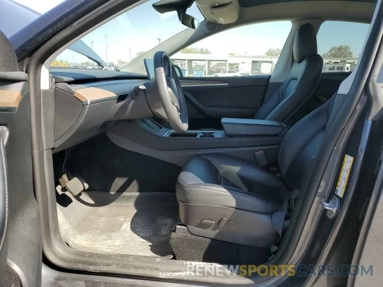 7 Фотография поврежденного автомобиля 7SAYGAEE9PF627707 TESLA MODEL Y 2023