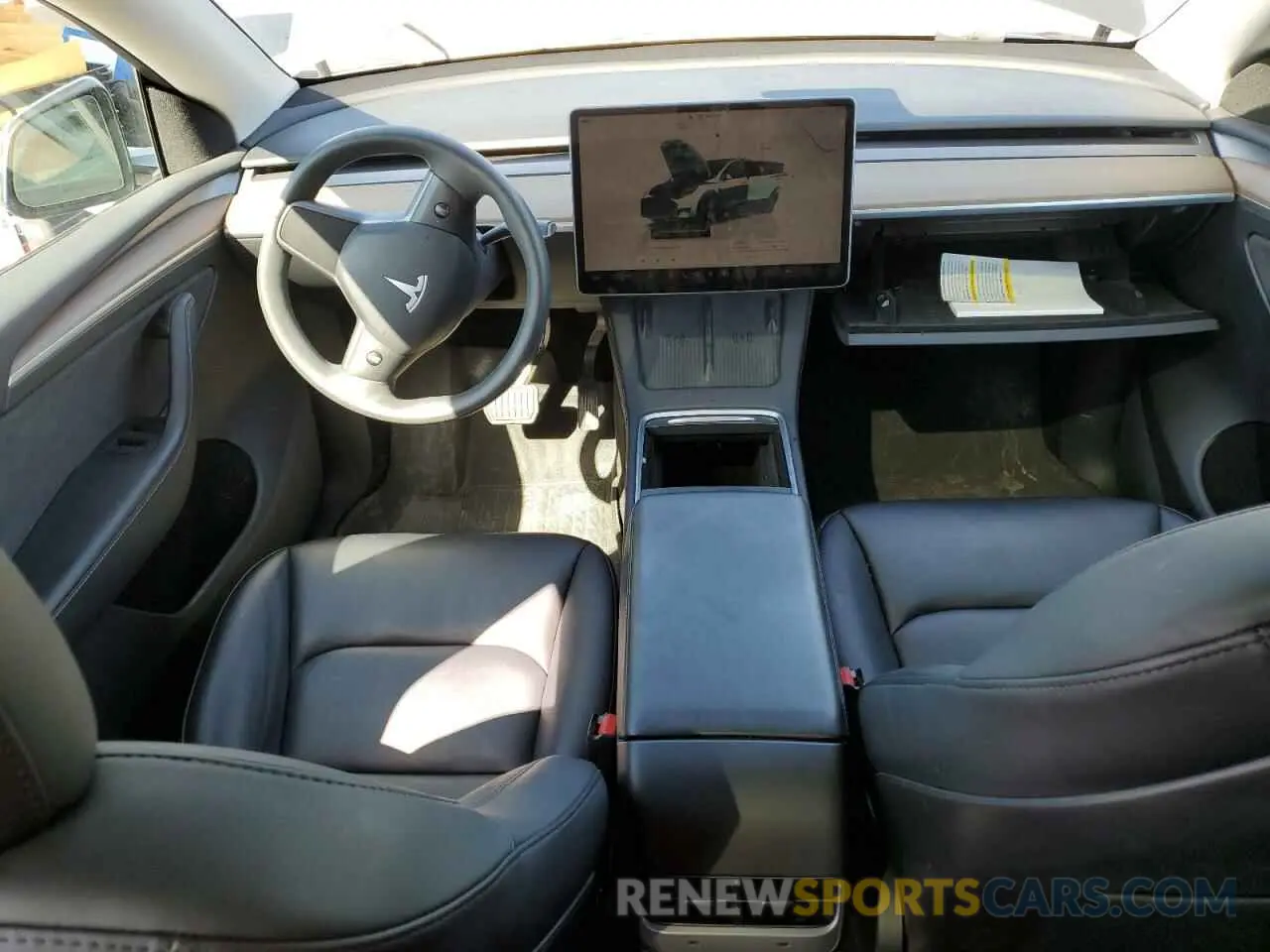 8 Фотография поврежденного автомобиля 7SAYGAEE9PF627707 TESLA MODEL Y 2023