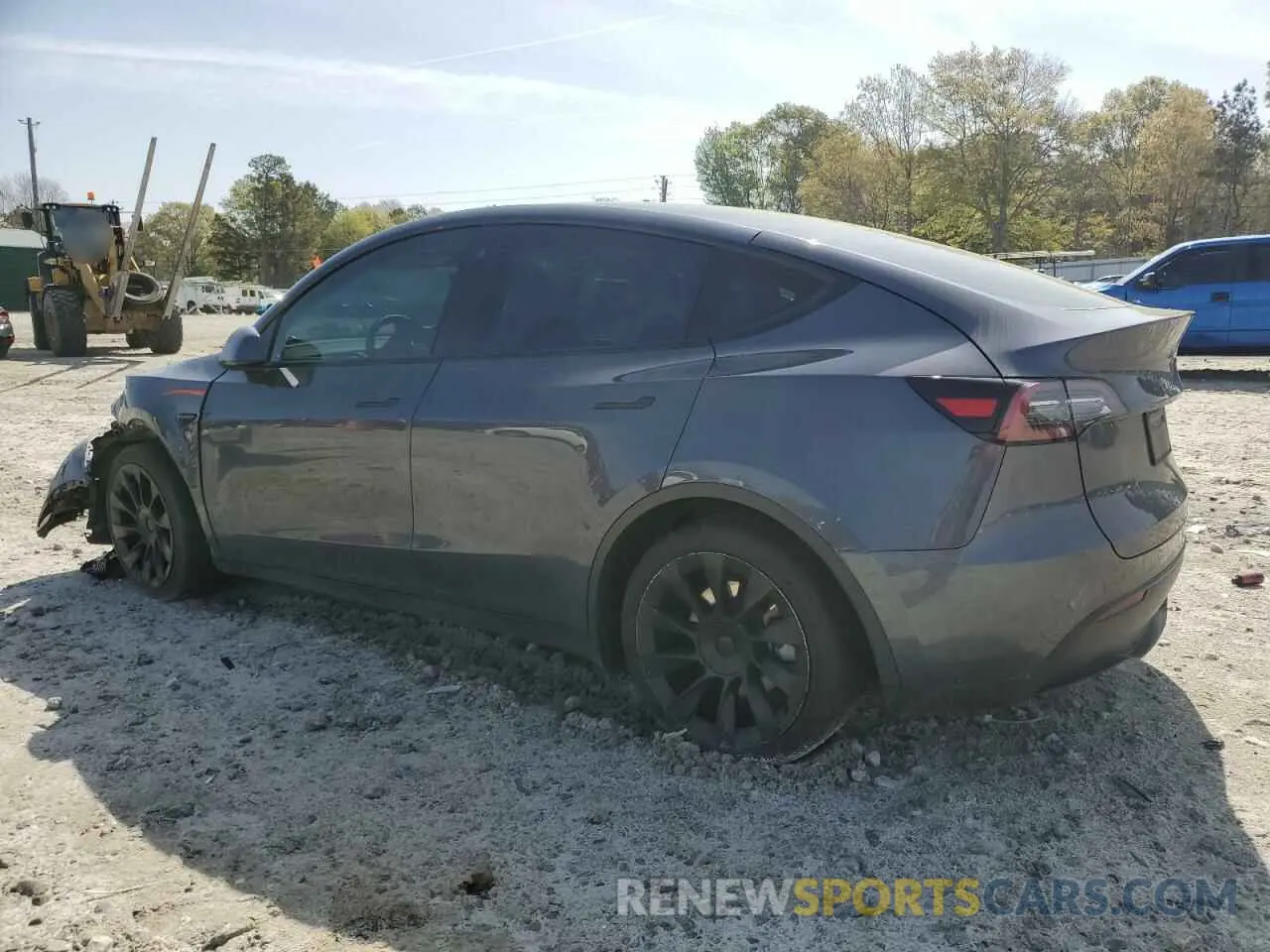 2 Фотография поврежденного автомобиля 7SAYGAEE9PF662103 TESLA MODEL Y 2023