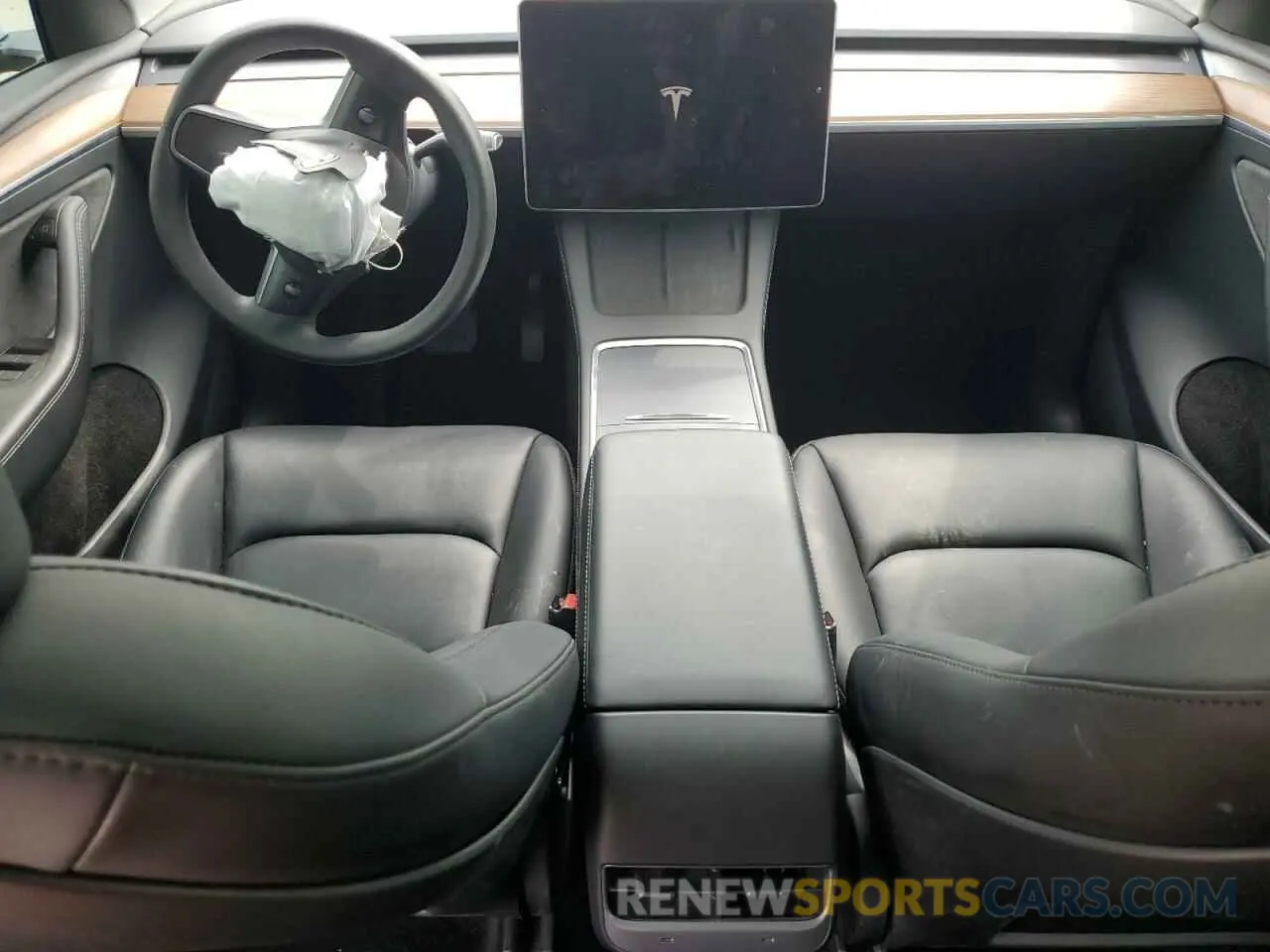 8 Photograph of a damaged car 7SAYGAEE9PF686434 TESLA MODEL Y 2023