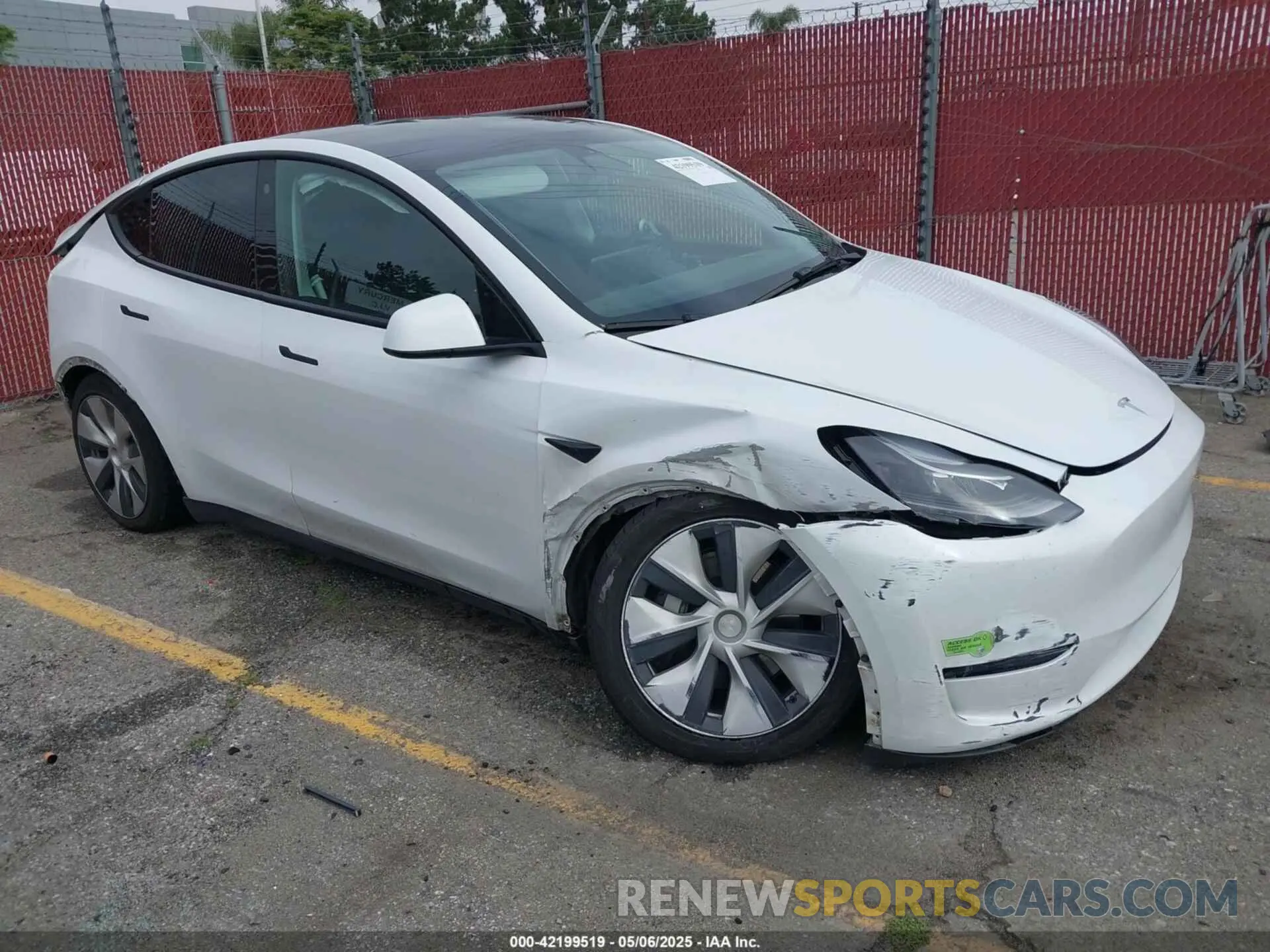 1 Фотография поврежденного автомобиля 7SAYGAEE9PF702910 TESLA MODEL Y 2023