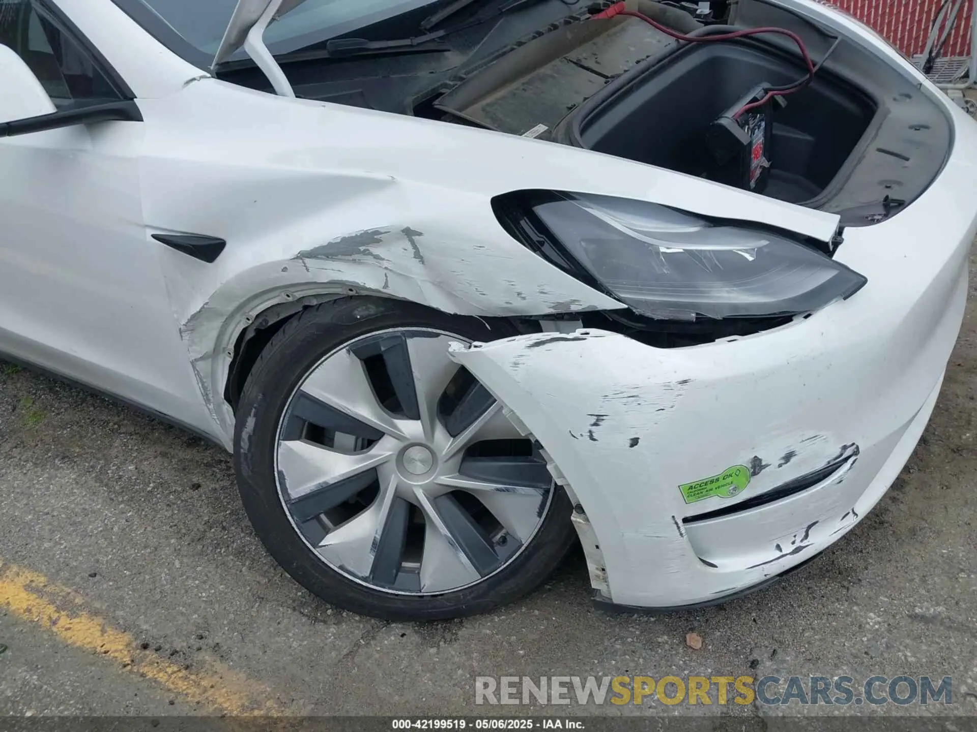 19 Фотография поврежденного автомобиля 7SAYGAEE9PF702910 TESLA MODEL Y 2023