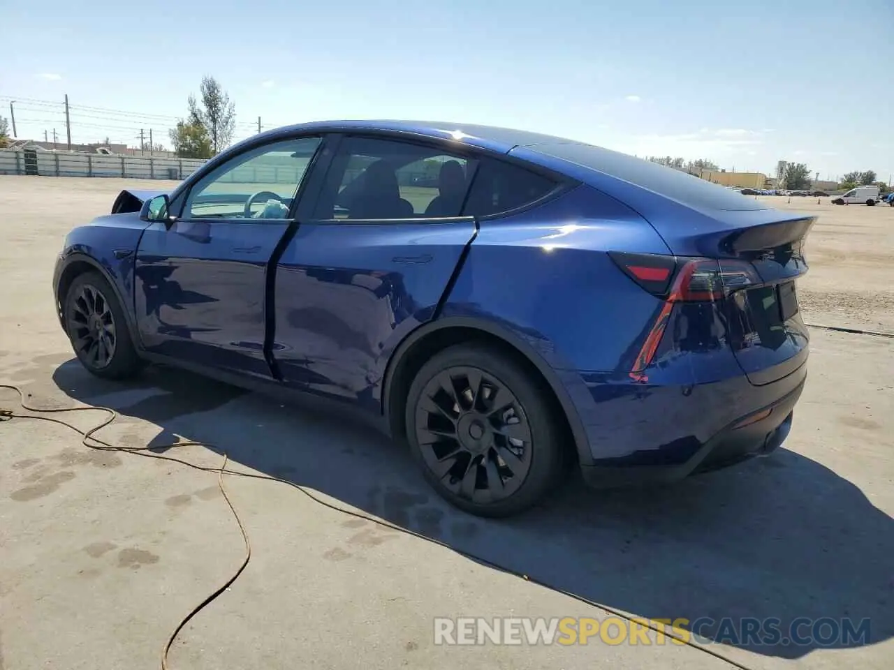 2 Фотография поврежденного автомобиля 7SAYGAEE9PF709792 TESLA MODEL Y 2023