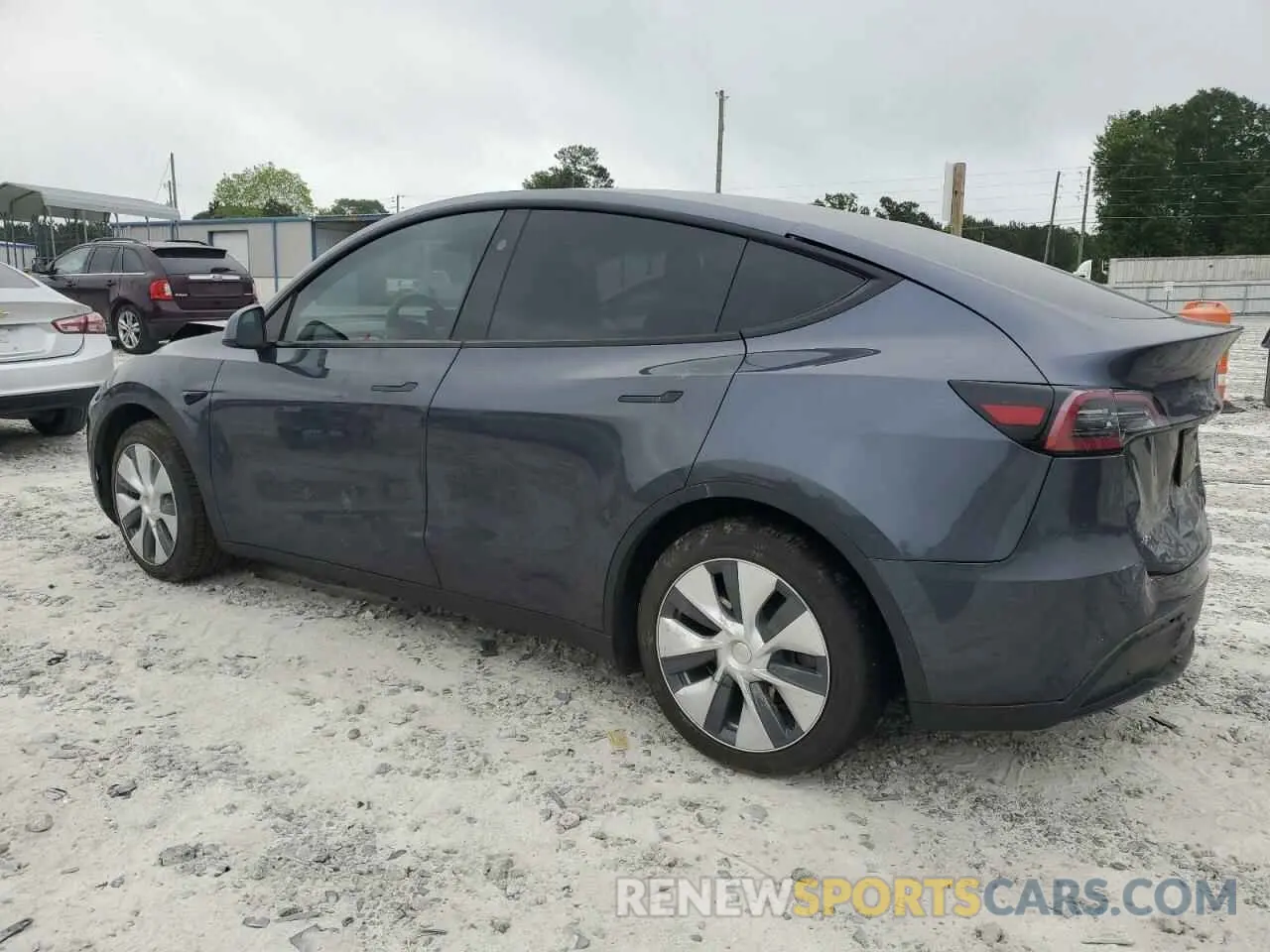 2 Photograph of a damaged car 7SAYGAEE9PF854993 TESLA MODEL Y 2023