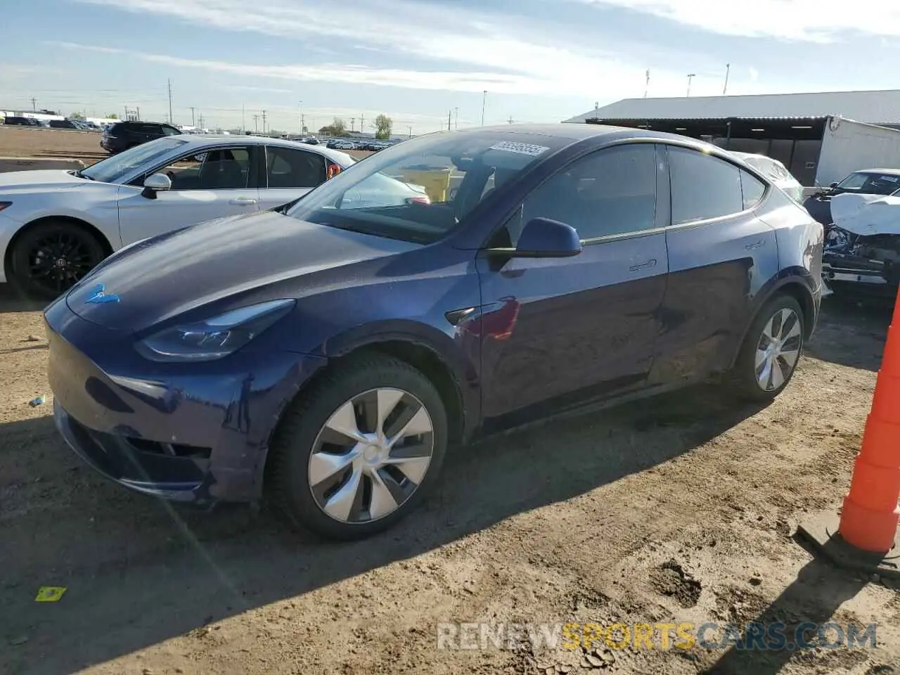 1 Photograph of a damaged car 7SAYGAEE9PF873950 TESLA MODEL Y 2023