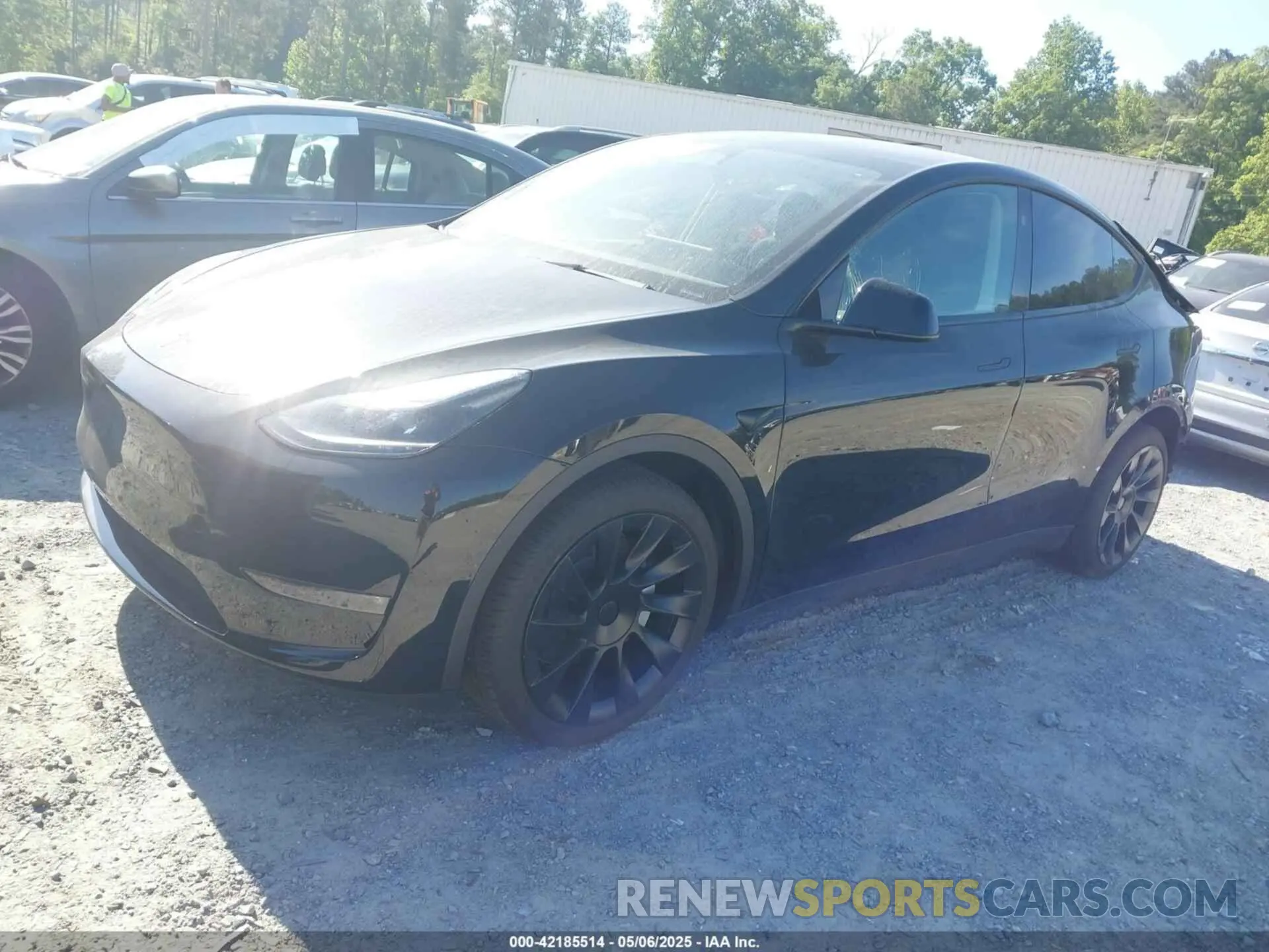 2 Photograph of a damaged car 7SAYGAEE9PF888254 TESLA MODEL Y 2023
