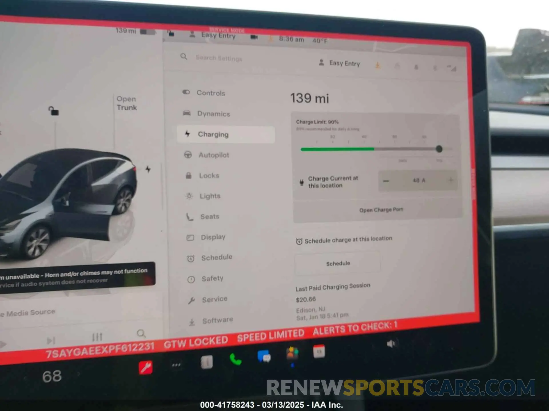 18 Photograph of a damaged car 7SAYGAEEXPF612231 TESLA MODEL Y 2023