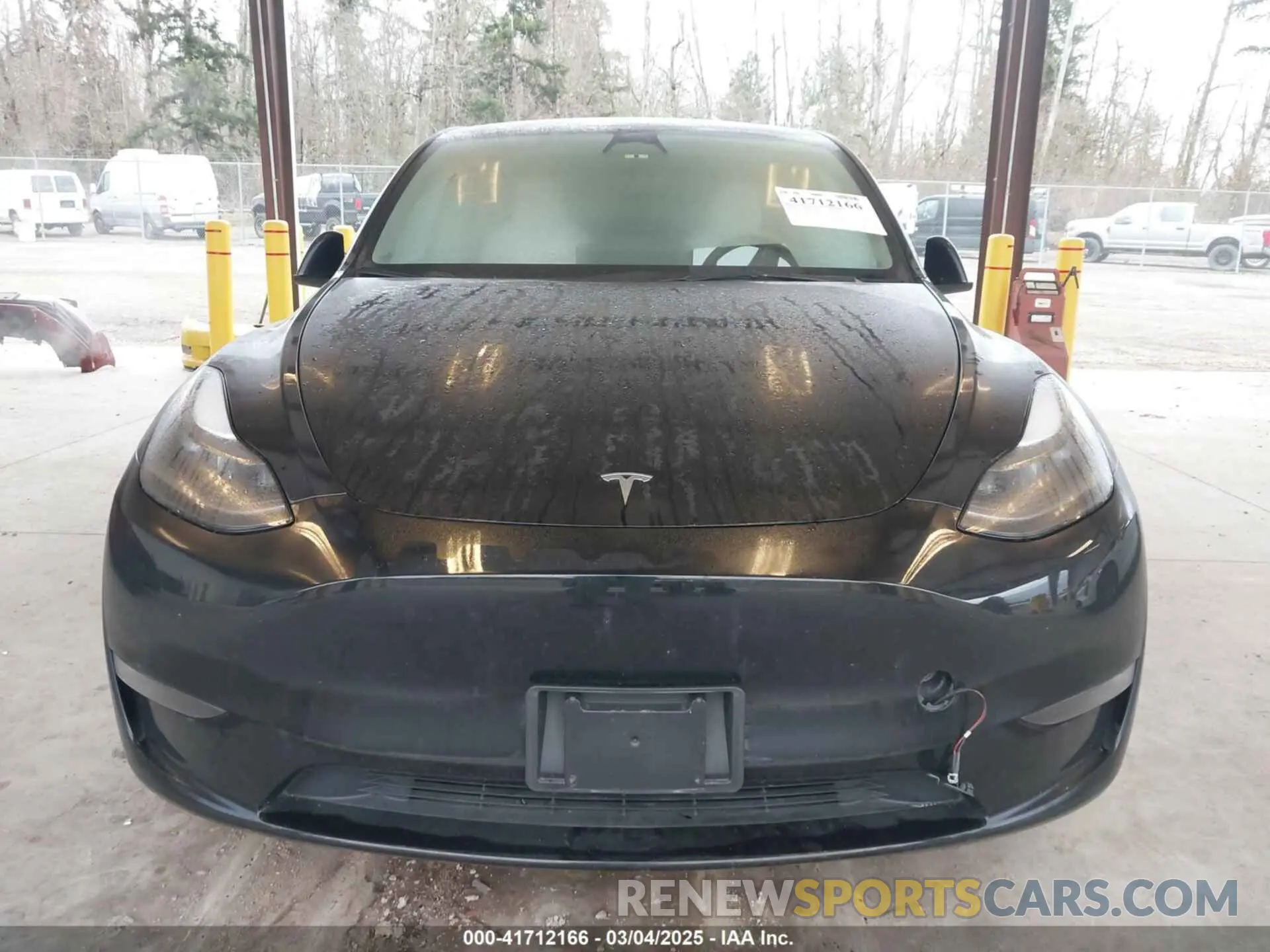 12 Photograph of a damaged car 7SAYGAEEXPF707503 TESLA MODEL Y 2023