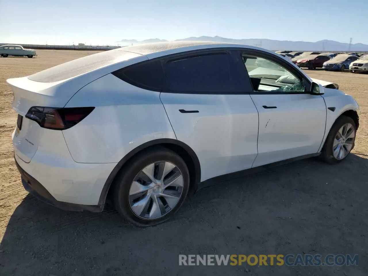 3 Photograph of a damaged car 7SAYGAEEXPF744308 TESLA MODEL Y 2023
