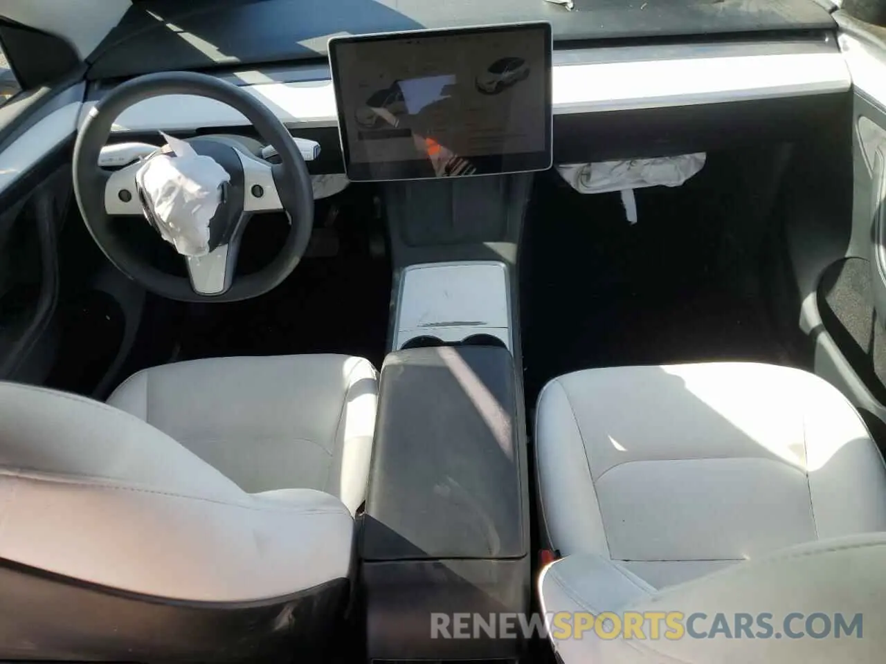 8 Photograph of a damaged car 7SAYGAEEXPF744308 TESLA MODEL Y 2023