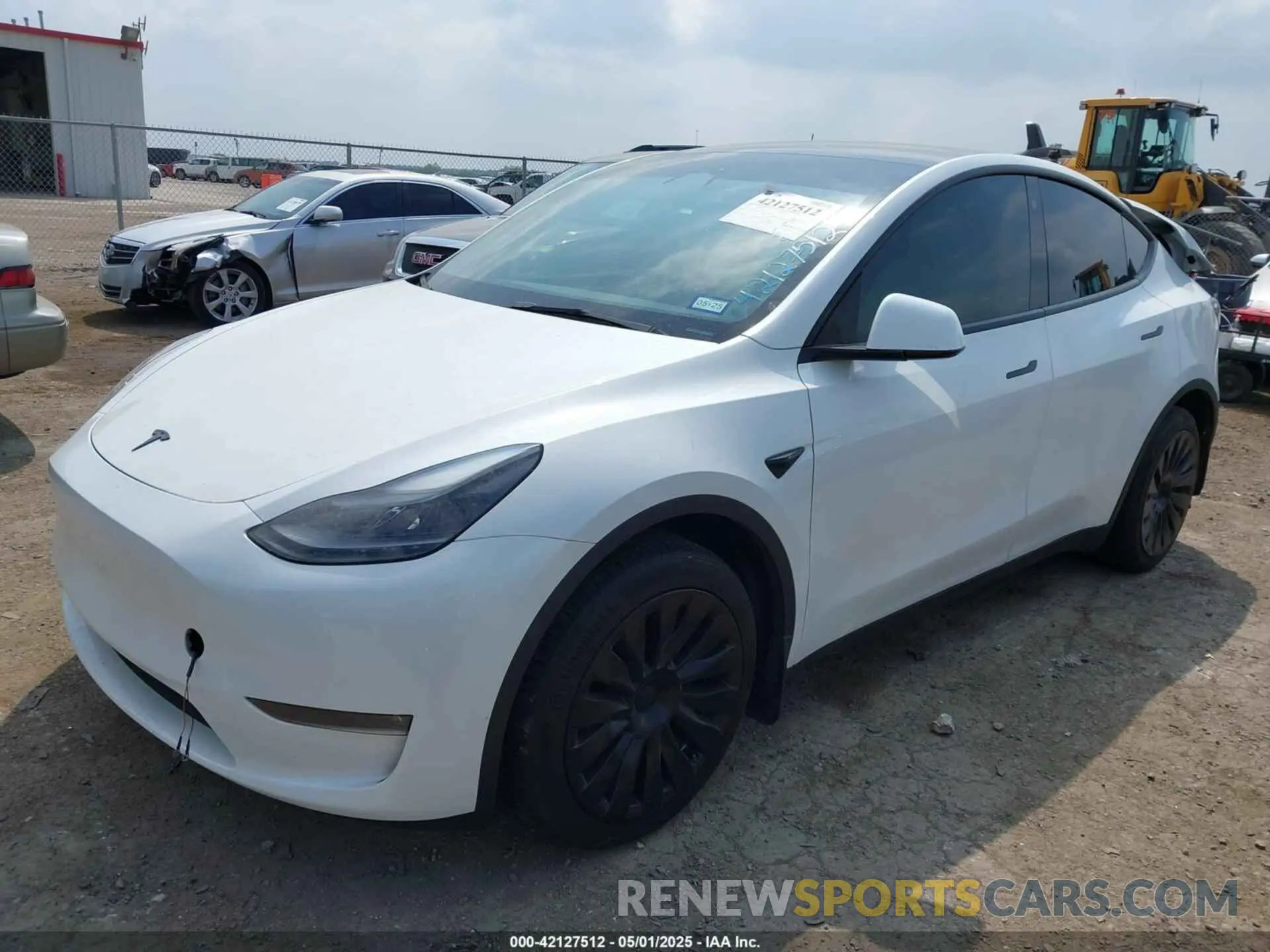 2 Photograph of a damaged car 7SAYGAEEXPF776370 TESLA MODEL Y 2023