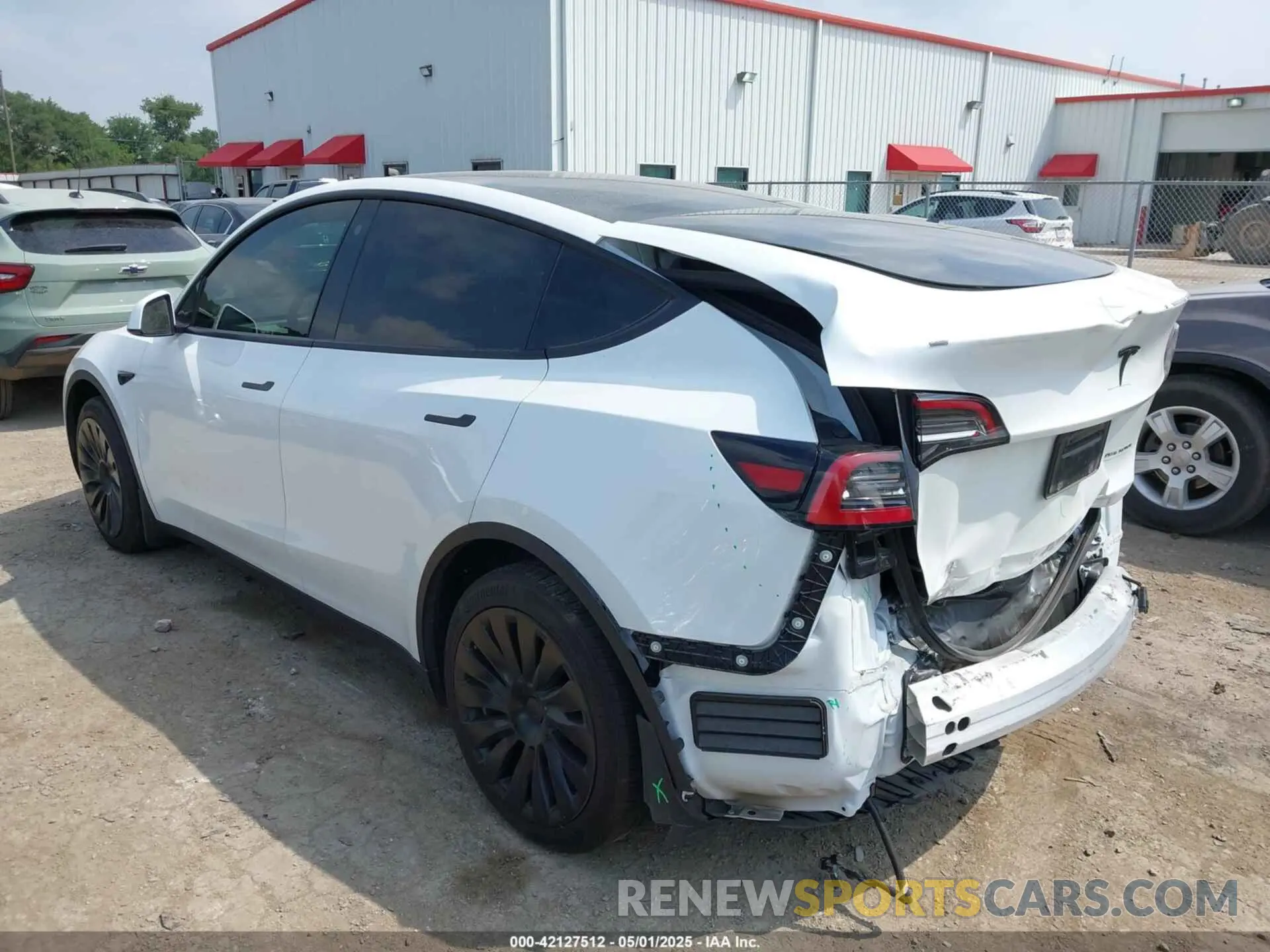 3 Photograph of a damaged car 7SAYGAEEXPF776370 TESLA MODEL Y 2023