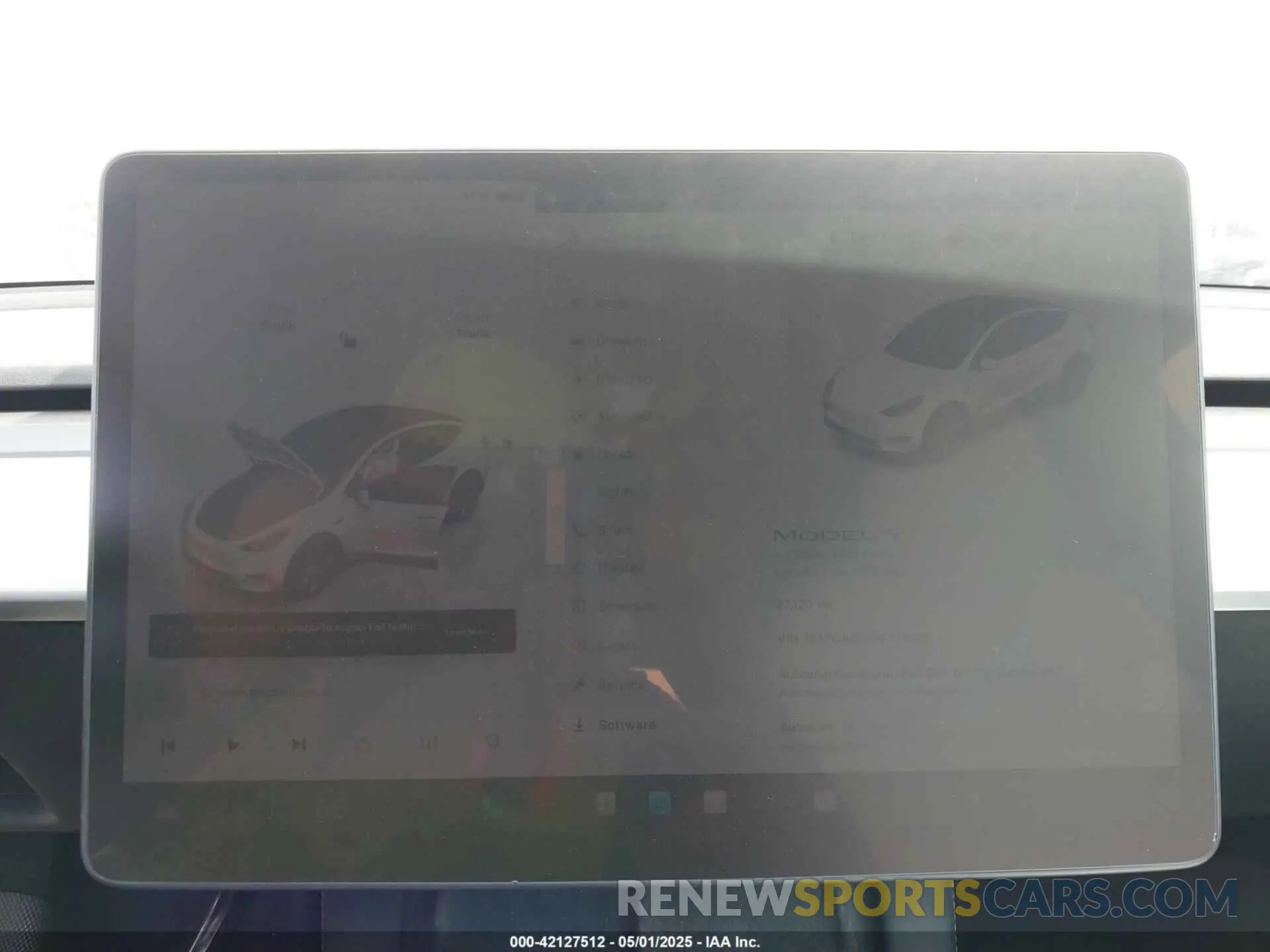 7 Photograph of a damaged car 7SAYGAEEXPF776370 TESLA MODEL Y 2023