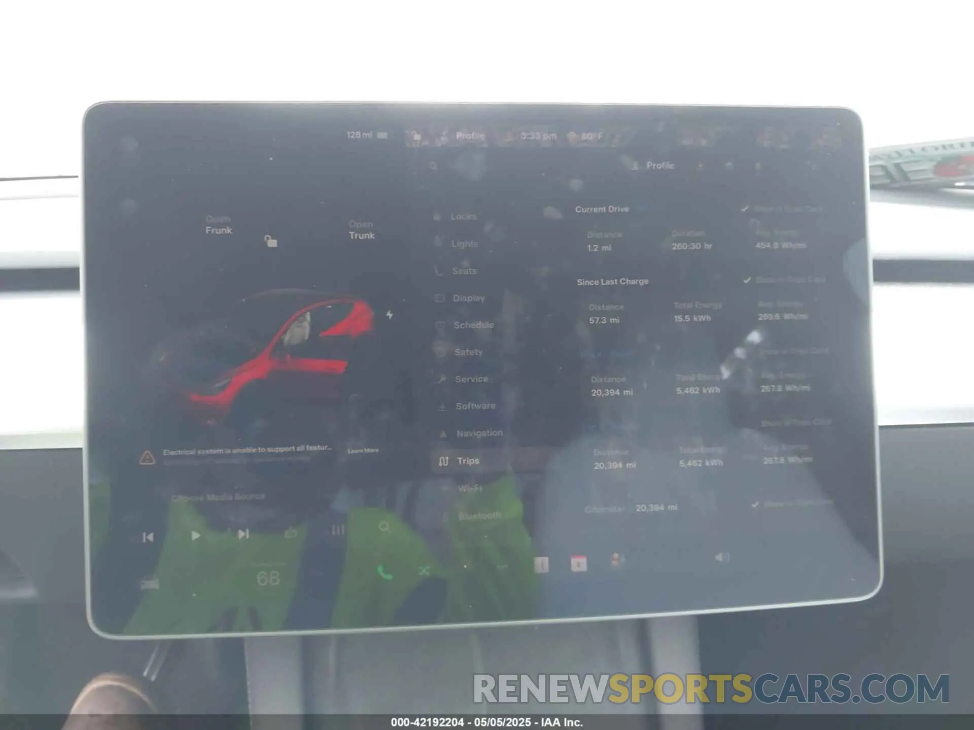 7 Photograph of a damaged car 7SAYGDED0PF947510 TESLA MODEL Y 2023