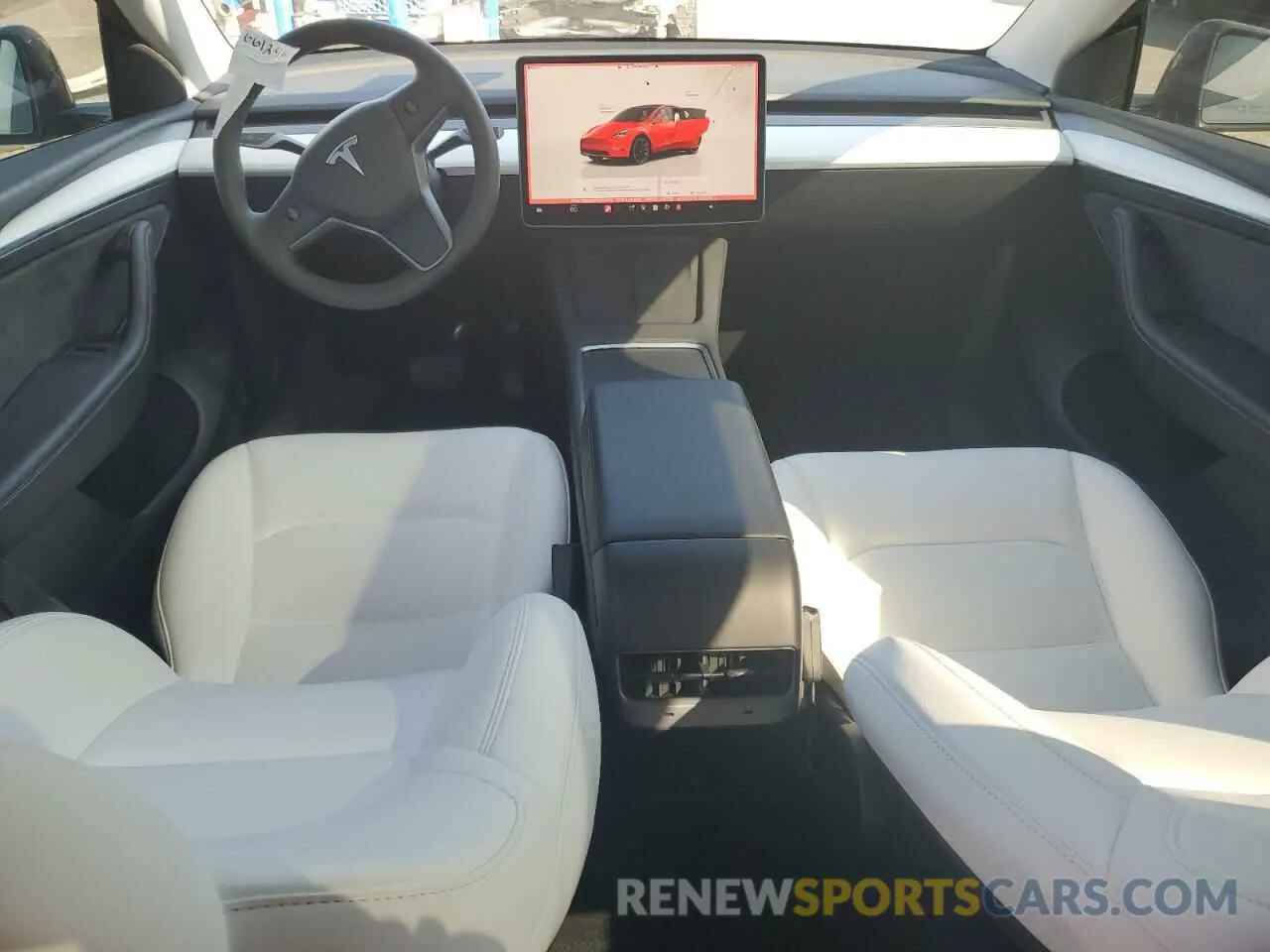 8 Фотография поврежденного автомобиля 7SAYGDED0PF972097 TESLA MODEL Y 2023