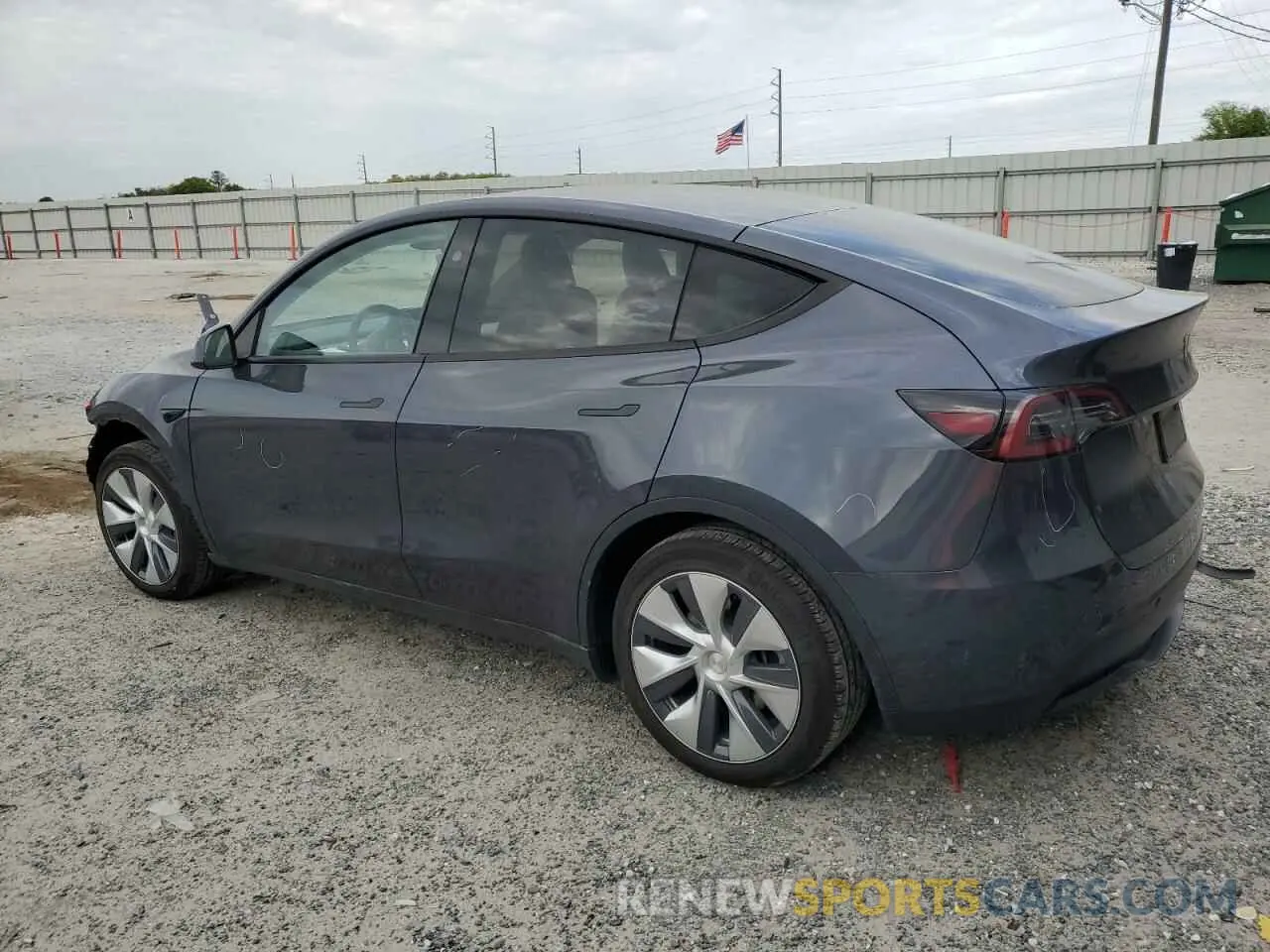 2 Photograph of a damaged car 7SAYGDED1PF913589 TESLA MODEL Y 2023