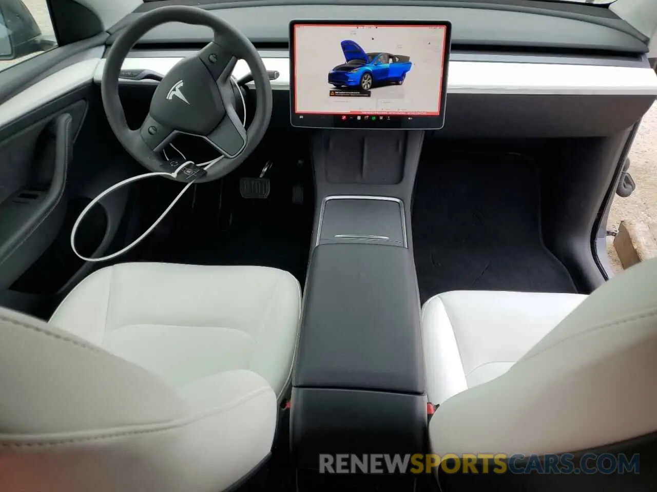 8 Photograph of a damaged car 7SAYGDED1PF913589 TESLA MODEL Y 2023
