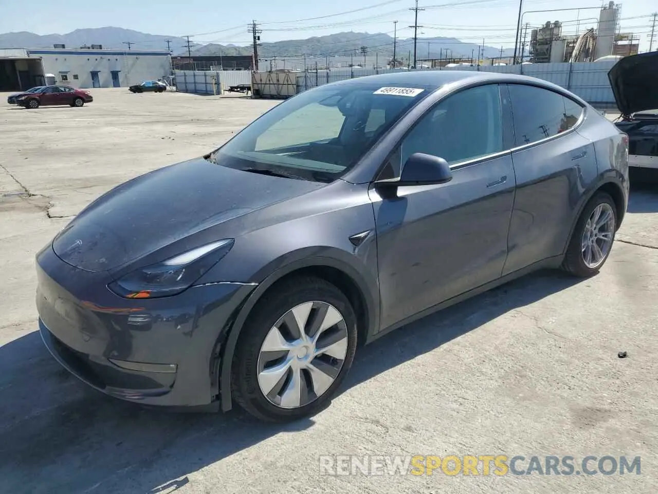 1 Фотография поврежденного автомобиля 7SAYGDED1PF934944 TESLA MODEL Y 2023