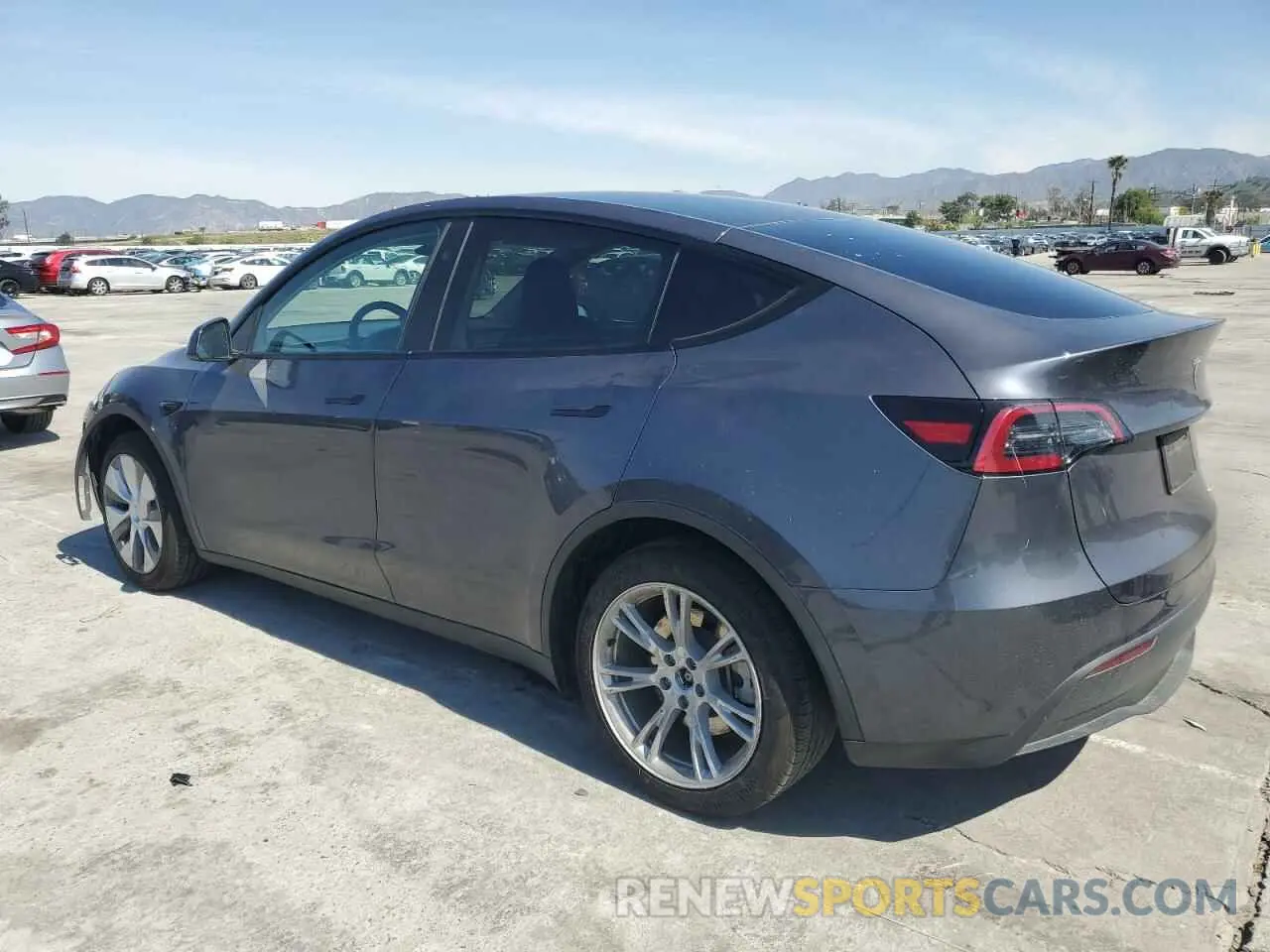 2 Фотография поврежденного автомобиля 7SAYGDED1PF934944 TESLA MODEL Y 2023
