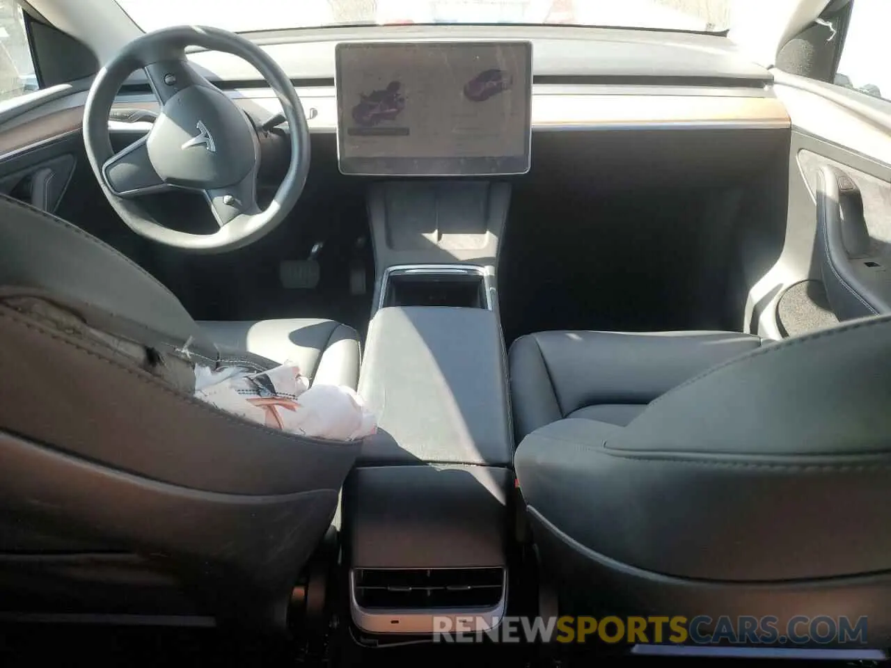 8 Фотография поврежденного автомобиля 7SAYGDED1PF979477 TESLA MODEL Y 2023