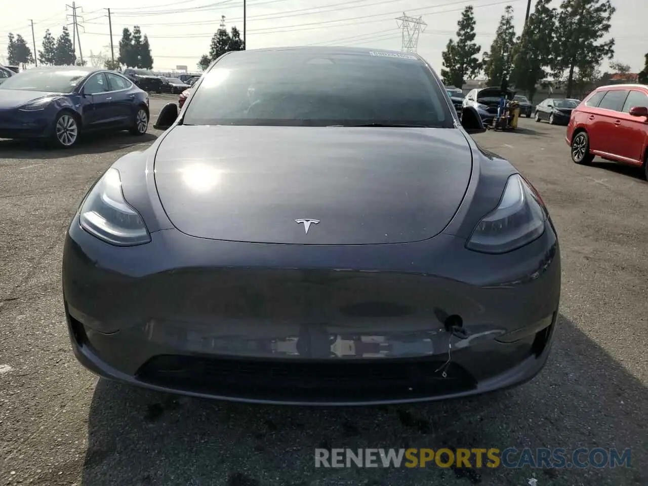 5 Photograph of a damaged car 7SAYGDED1PF979995 TESLA MODEL Y 2023