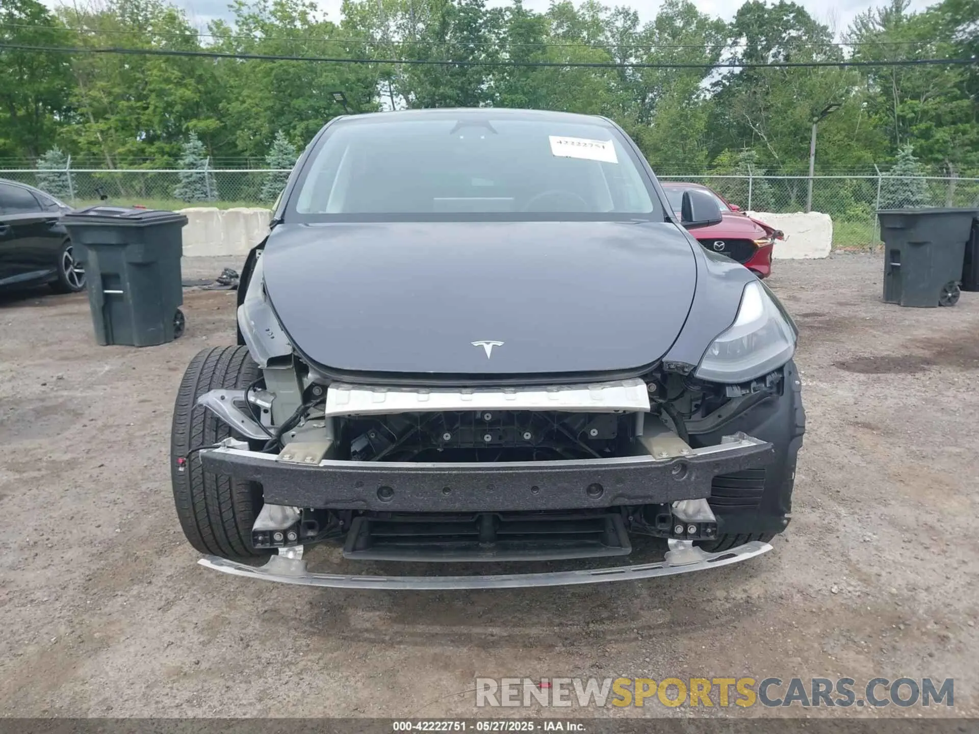 13 Фотография поврежденного автомобиля 7SAYGDED2PF935181 TESLA MODEL Y 2023