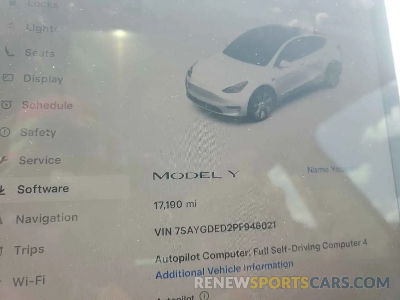 9 Фотография поврежденного автомобиля 7SAYGDED2PF946021 TESLA MODEL Y 2023