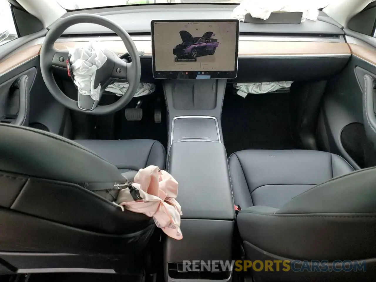 8 Photograph of a damaged car 7SAYGDED2PF956256 TESLA MODEL Y 2023
