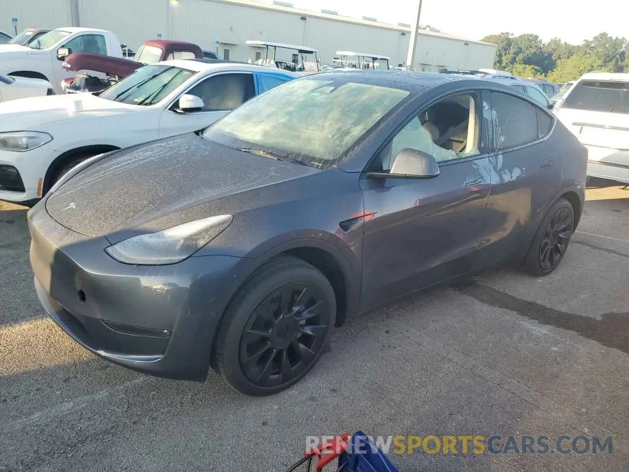 1 Photograph of a damaged car 7SAYGDED4PF949129 TESLA MODEL Y 2023