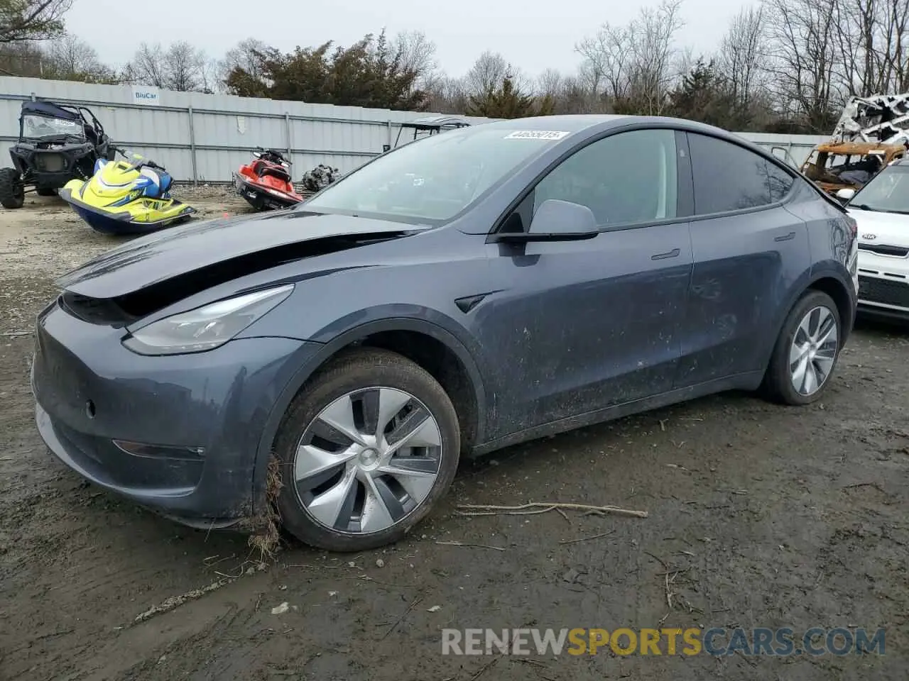 1 Photograph of a damaged car 7SAYGDED5PF933554 TESLA MODEL Y 2023