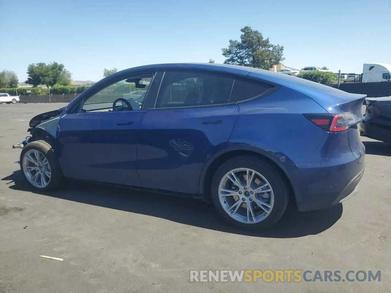 2 Photograph of a damaged car 7SAYGDED5PF943551 TESLA MODEL Y 2023