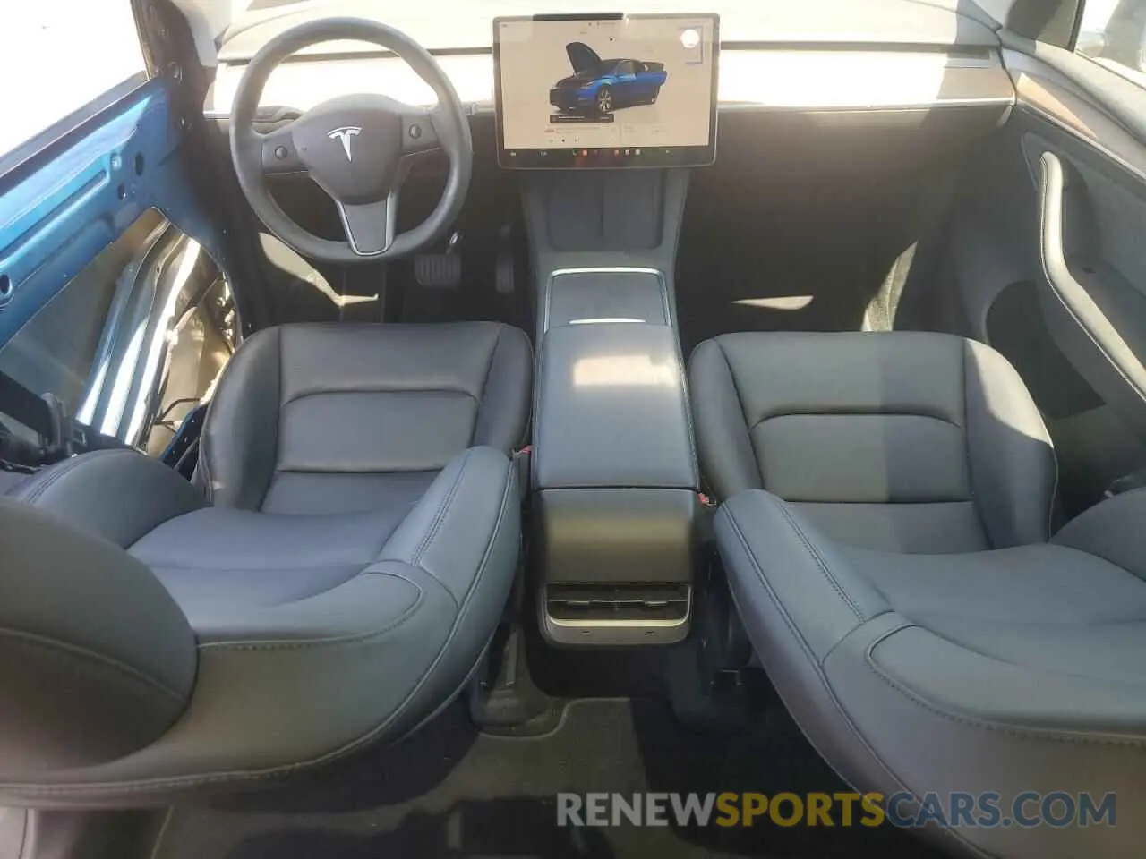 8 Photograph of a damaged car 7SAYGDED5PF943551 TESLA MODEL Y 2023
