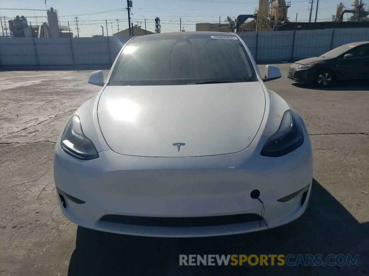 5 Фотография поврежденного автомобиля 7SAYGDED5PF967008 TESLA MODEL Y 2023