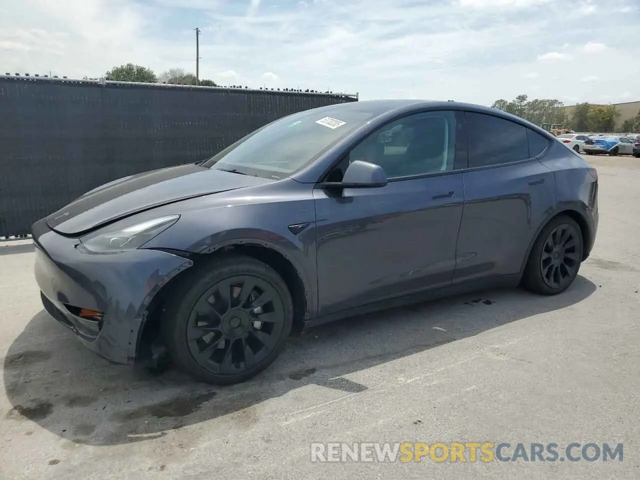 1 Photograph of a damaged car 7SAYGDED6PF950198 TESLA MODEL Y 2023