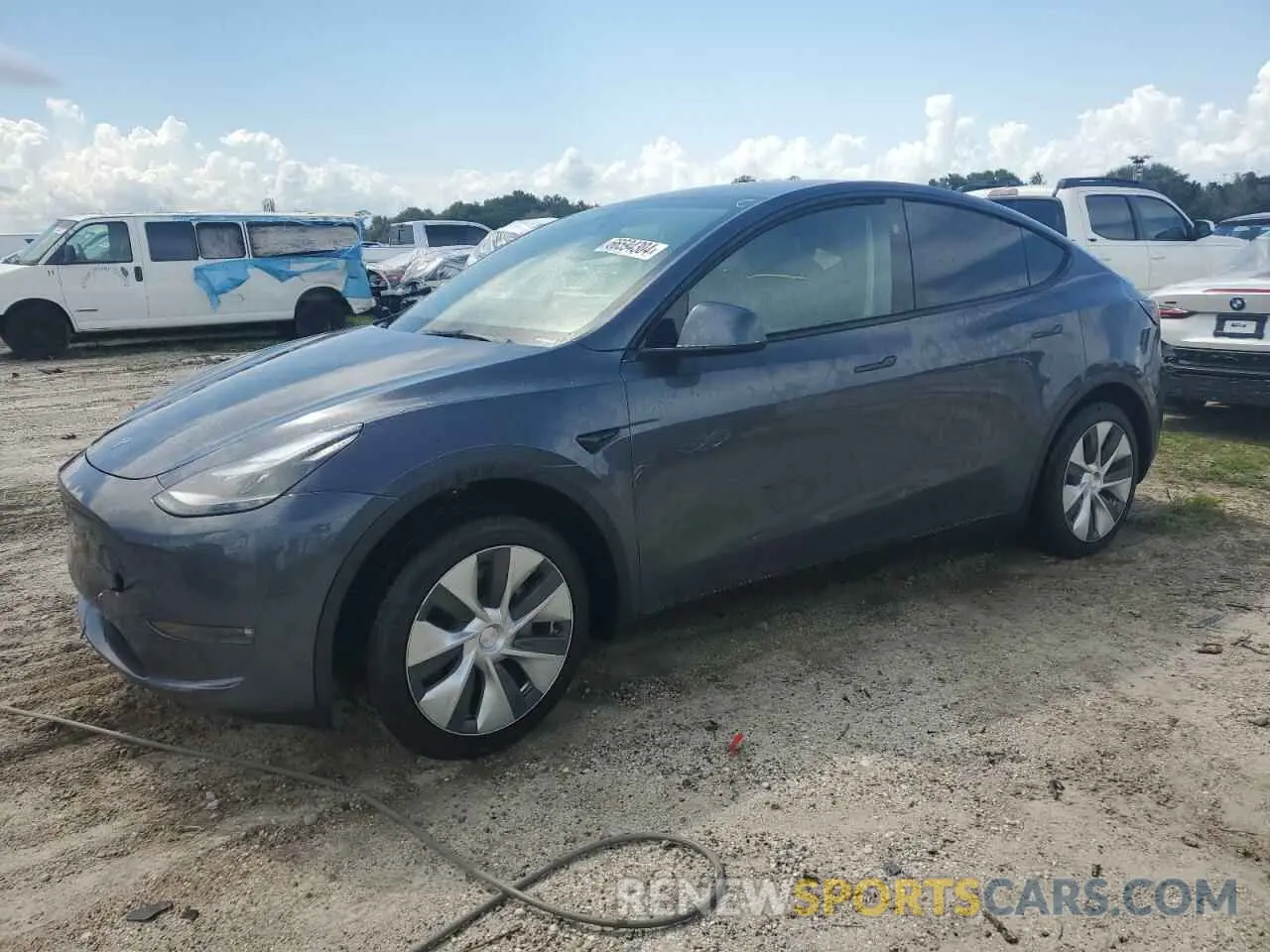 1 Photograph of a damaged car 7SAYGDED6PF965218 TESLA MODEL Y 2023