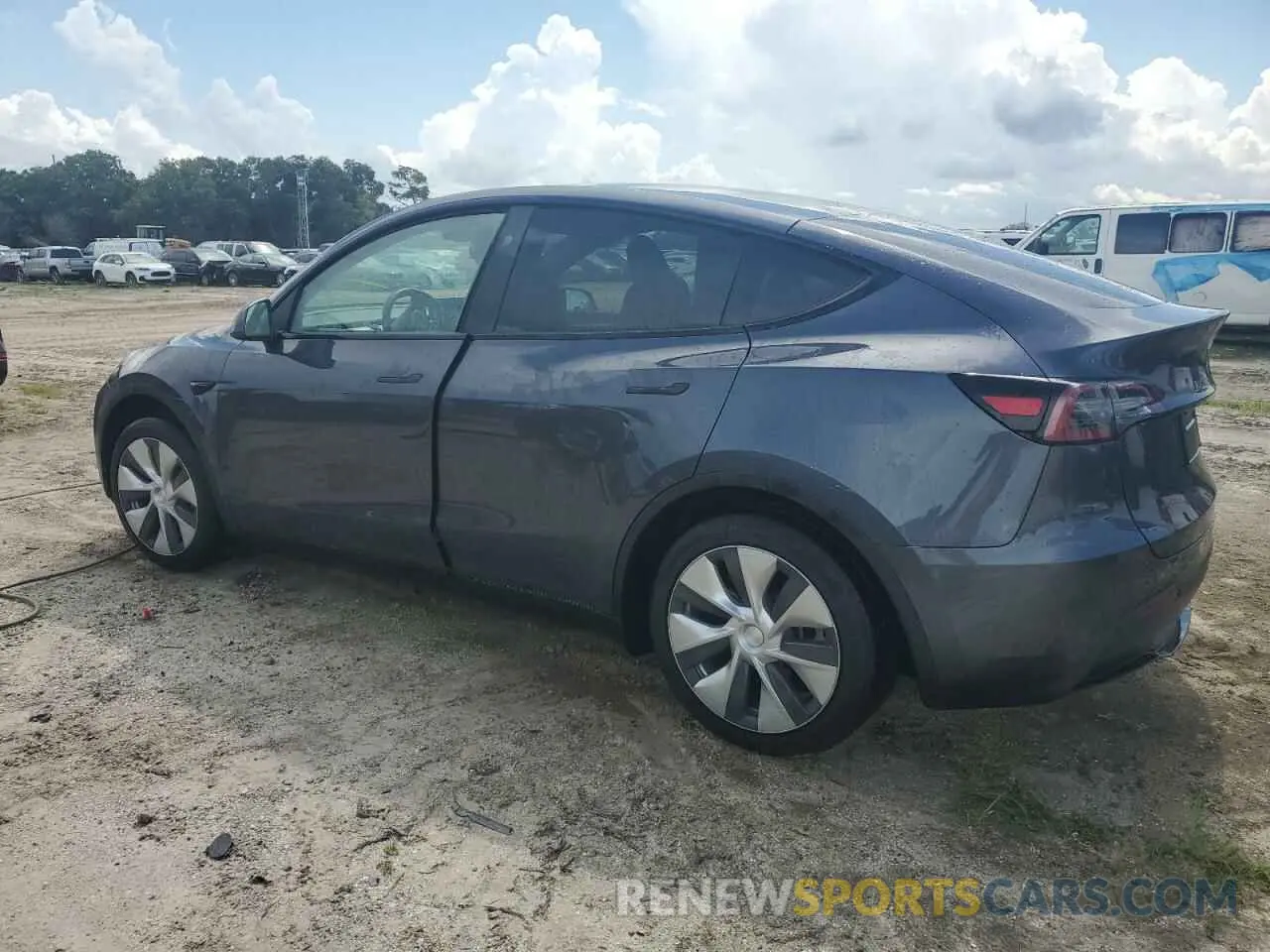 2 Photograph of a damaged car 7SAYGDED6PF965218 TESLA MODEL Y 2023